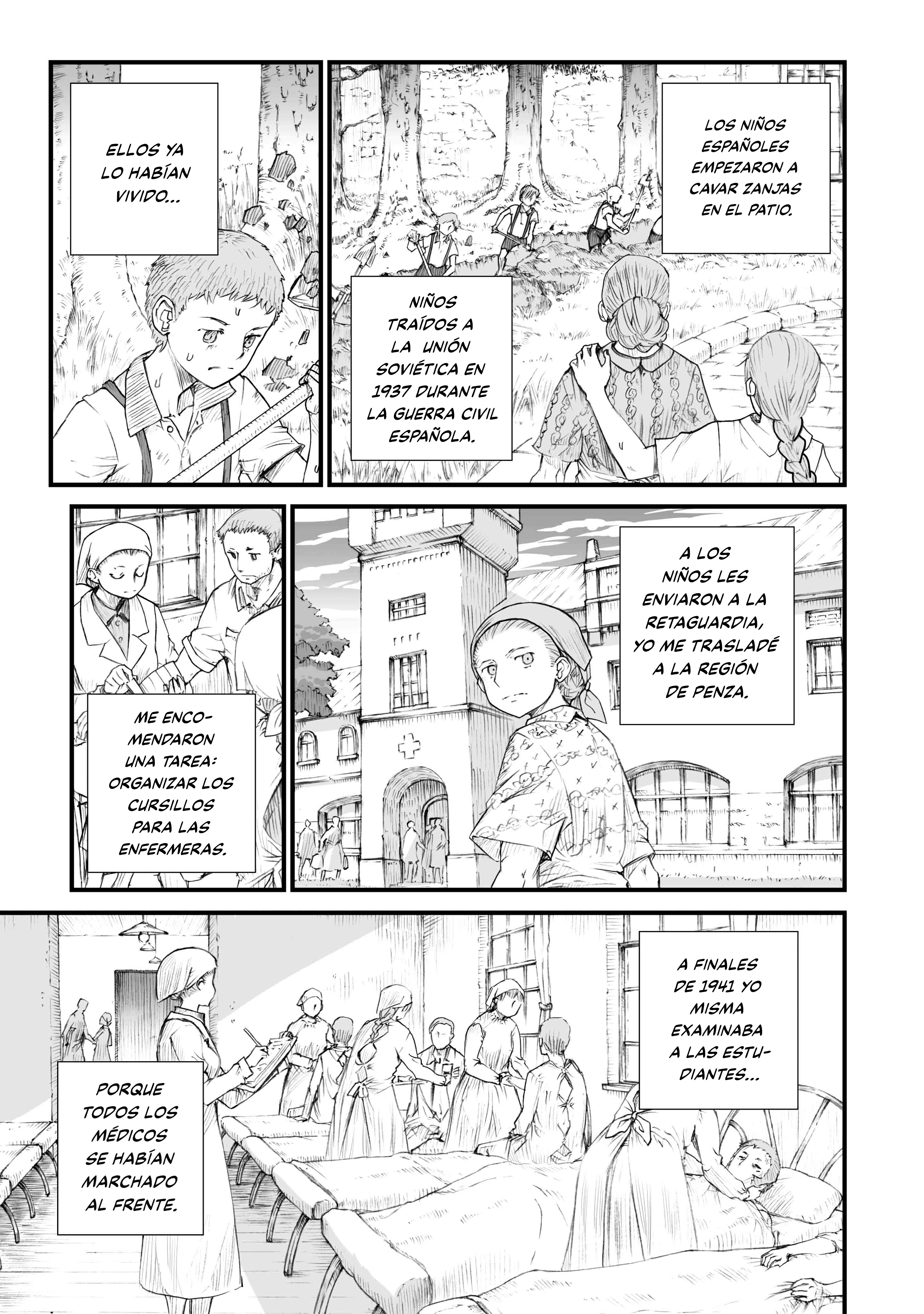 Sensou wa Onna no Kao wo Shiteinai La Historia de Valentina Kuzmínichna Brátchikova-Borschévskaia (Teniente, Comisaria Política del Destacamento de Lavandería de Campaña) 第5页