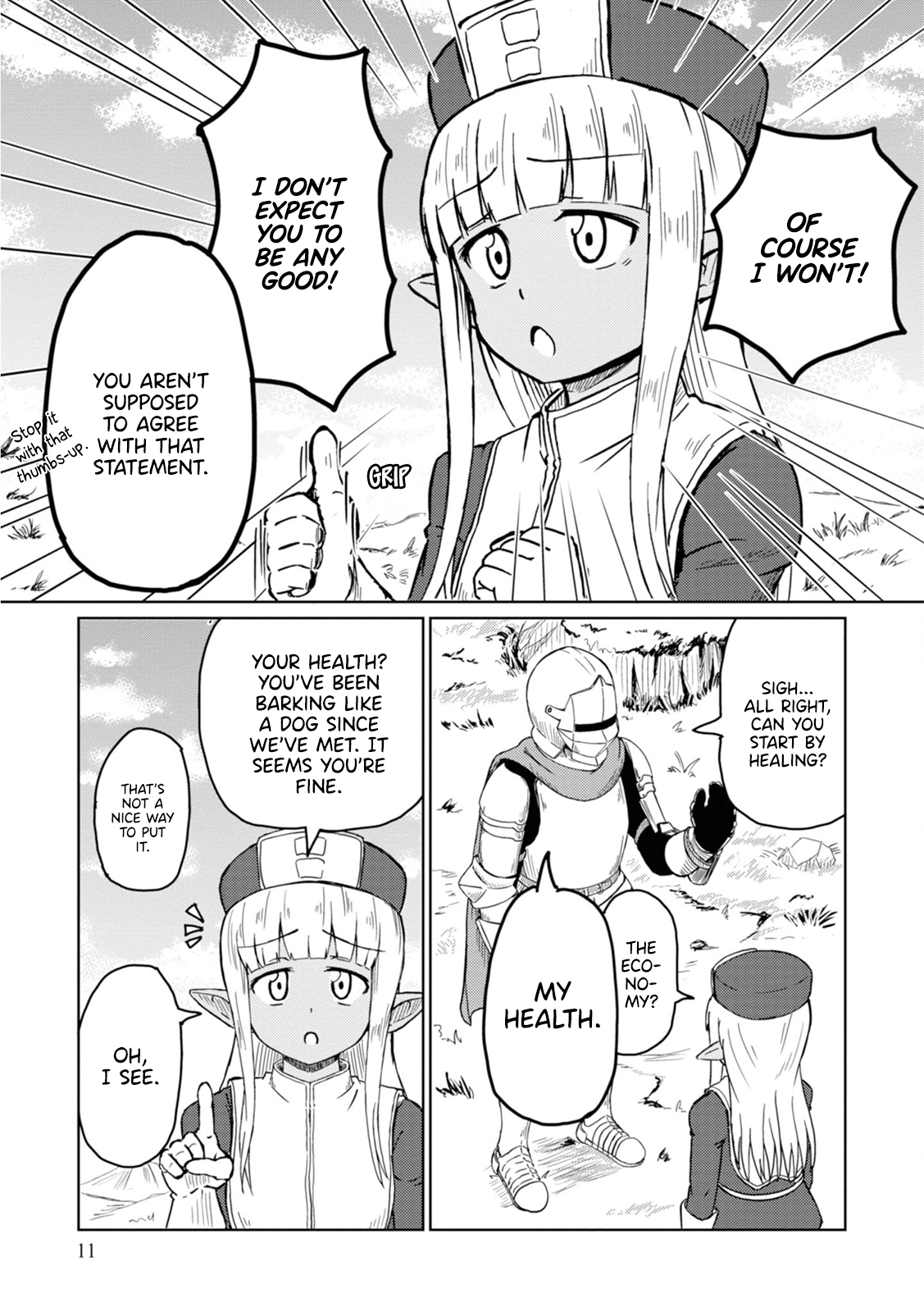 Kono Healer, Mendokusai Encounter 第13页