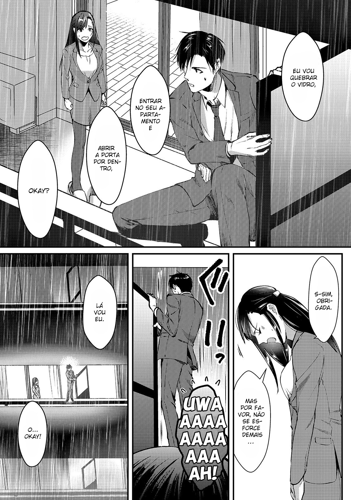 Tsuki 50-man Moratte mo Ikigai no nai Tonari no Onee-san ni 30-man de Yatowarete "Okaeri" tte Iu Oshigoto ga Tanoshii Saotome-san da Casa ao Lado 第13页