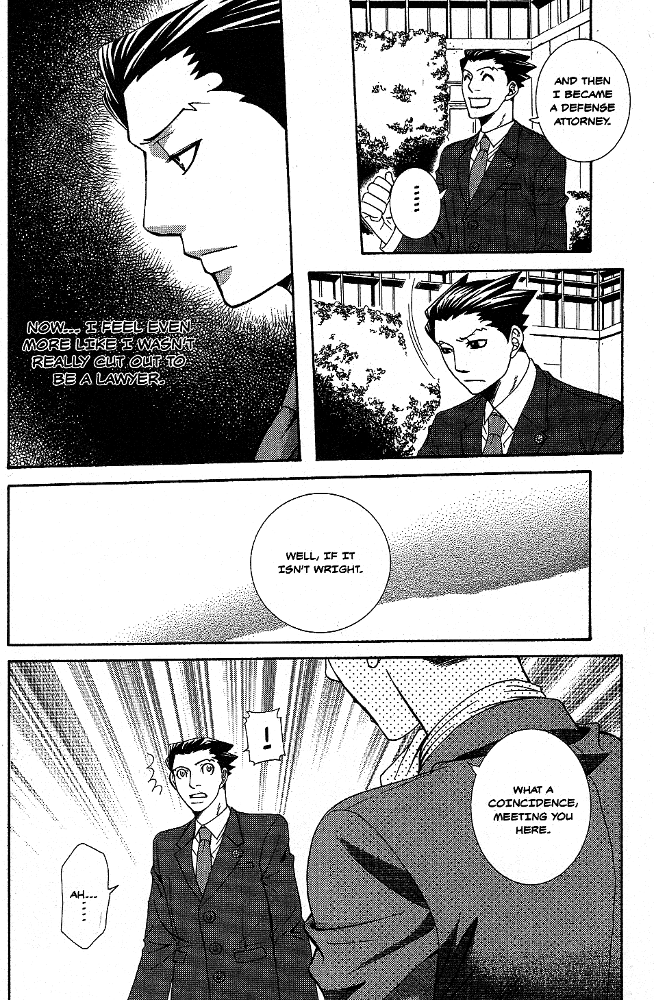 Gyakuten Saiban Official Anthology Comic: Naruhodou-hen Progress Toward Tomorrow - by Tamako Yamauchi 第15页