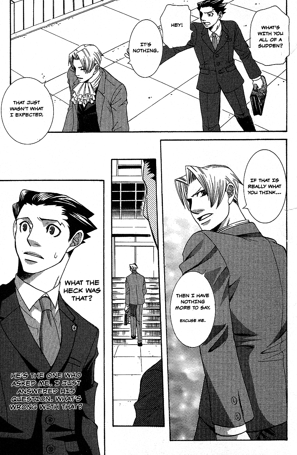 Gyakuten Saiban Official Anthology Comic: Naruhodou-hen Progress Toward Tomorrow - by Tamako Yamauchi 第18页