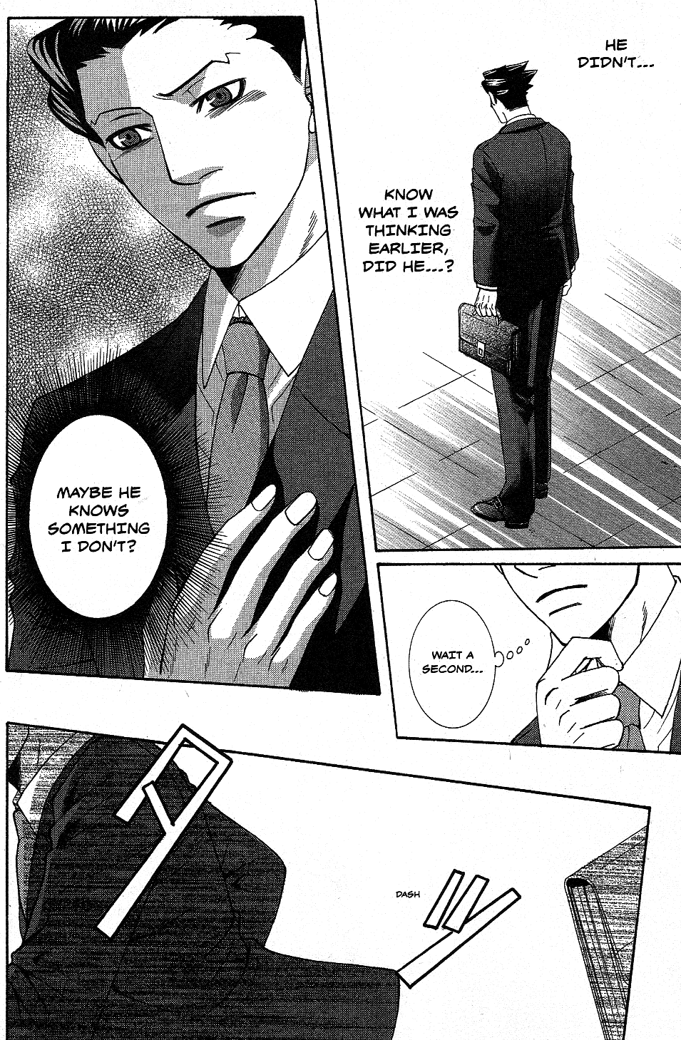 Gyakuten Saiban Official Anthology Comic: Naruhodou-hen Progress Toward Tomorrow - by Tamako Yamauchi 第19页