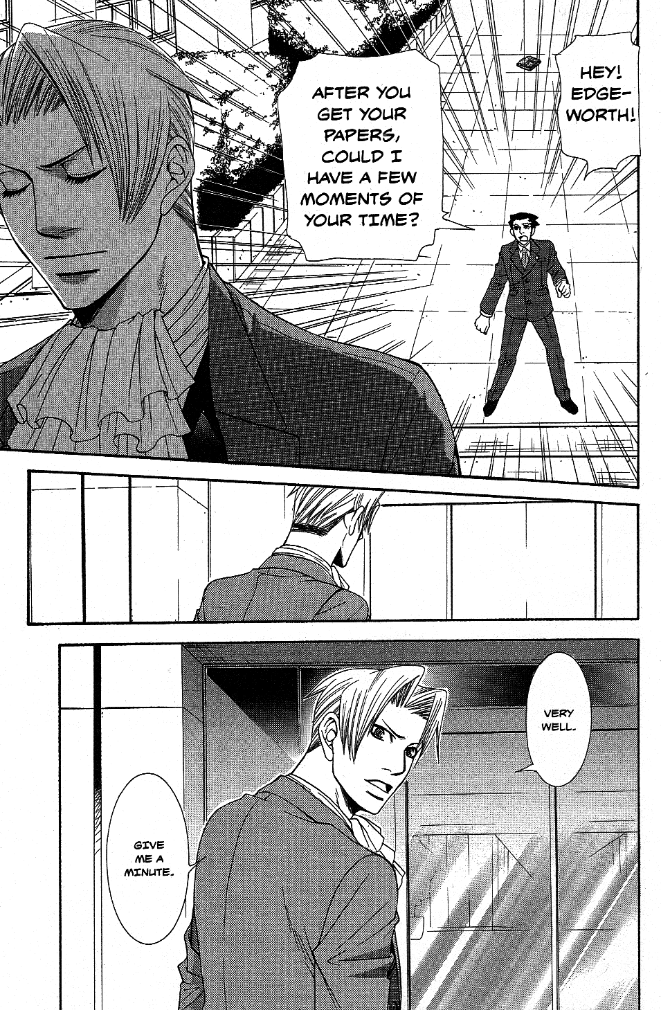 Gyakuten Saiban Official Anthology Comic: Naruhodou-hen Progress Toward Tomorrow - by Tamako Yamauchi 第20页
