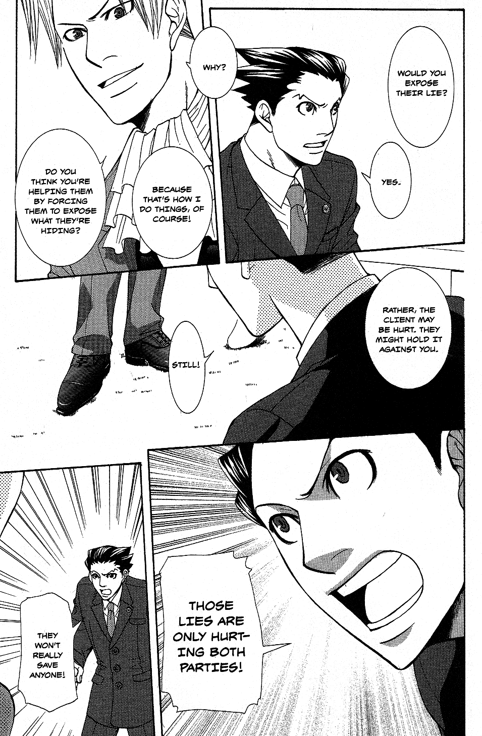Gyakuten Saiban Official Anthology Comic: Naruhodou-hen Progress Toward Tomorrow - by Tamako Yamauchi 第24页