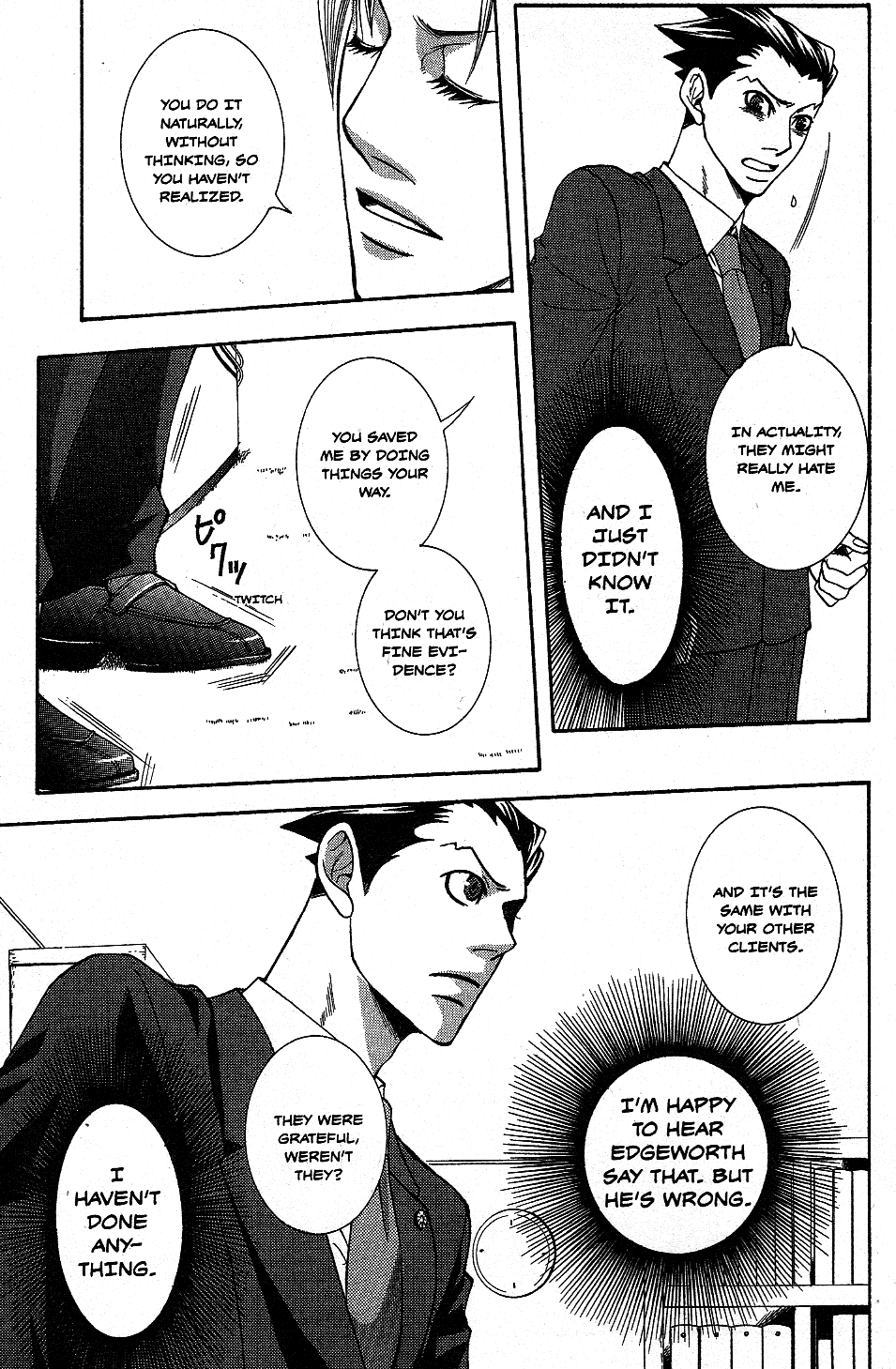 Gyakuten Saiban Official Anthology Comic: Naruhodou-hen Progress Toward Tomorrow - by Tamako Yamauchi 第26页
