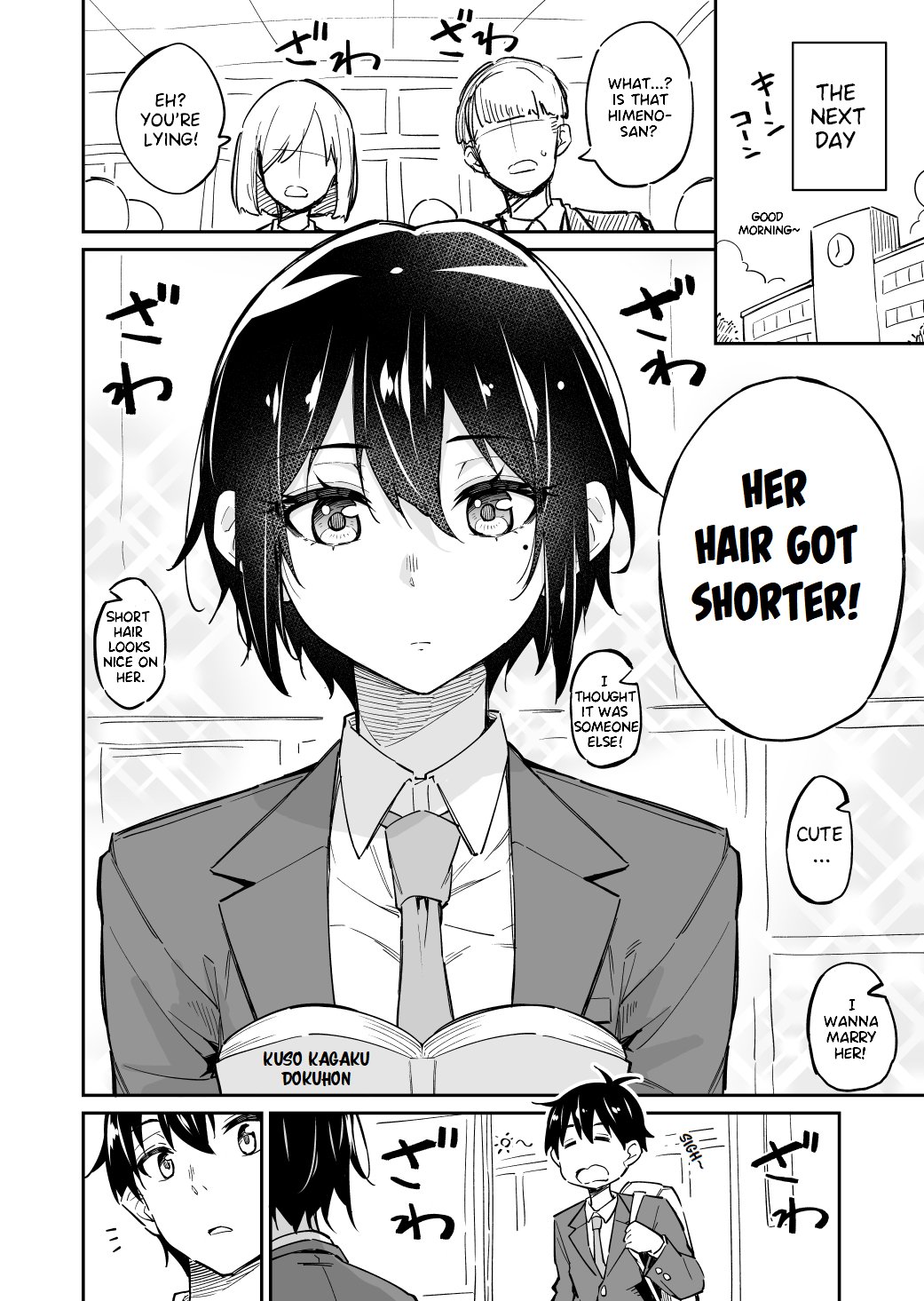 Cutting Her Hair After Finding out That the Person She Likes, Likes Short Cuts 第7页