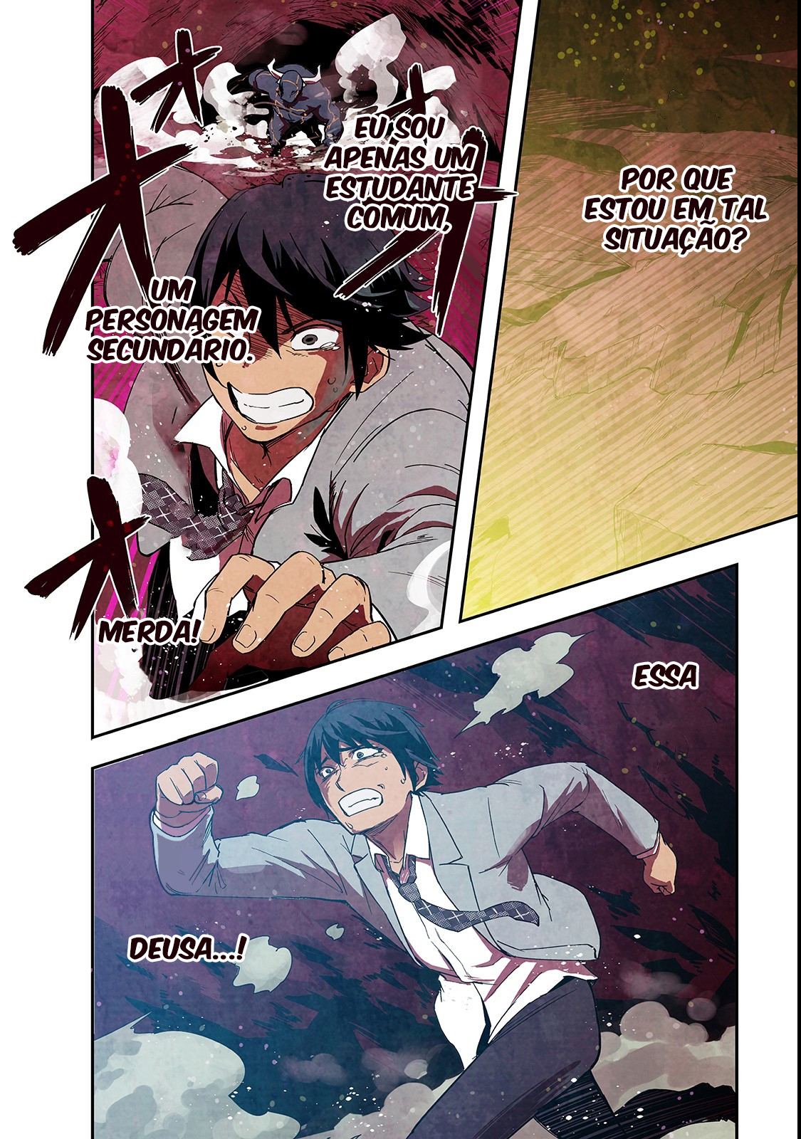 Hazure Waku no [Joutai Ijou Skill] de Saikyou ni Natta Ore ga Subete o Juurin Suru made A Deusa Anuncia A Invocação 第4页