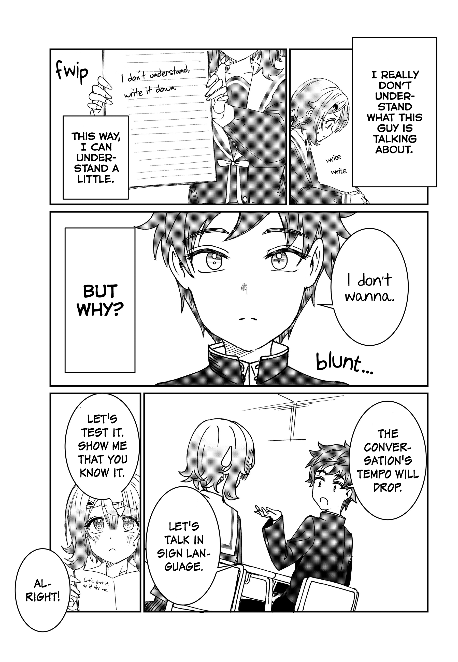 Kimi wa Yakamashi Tojite yo Kuchi wo! 第3页