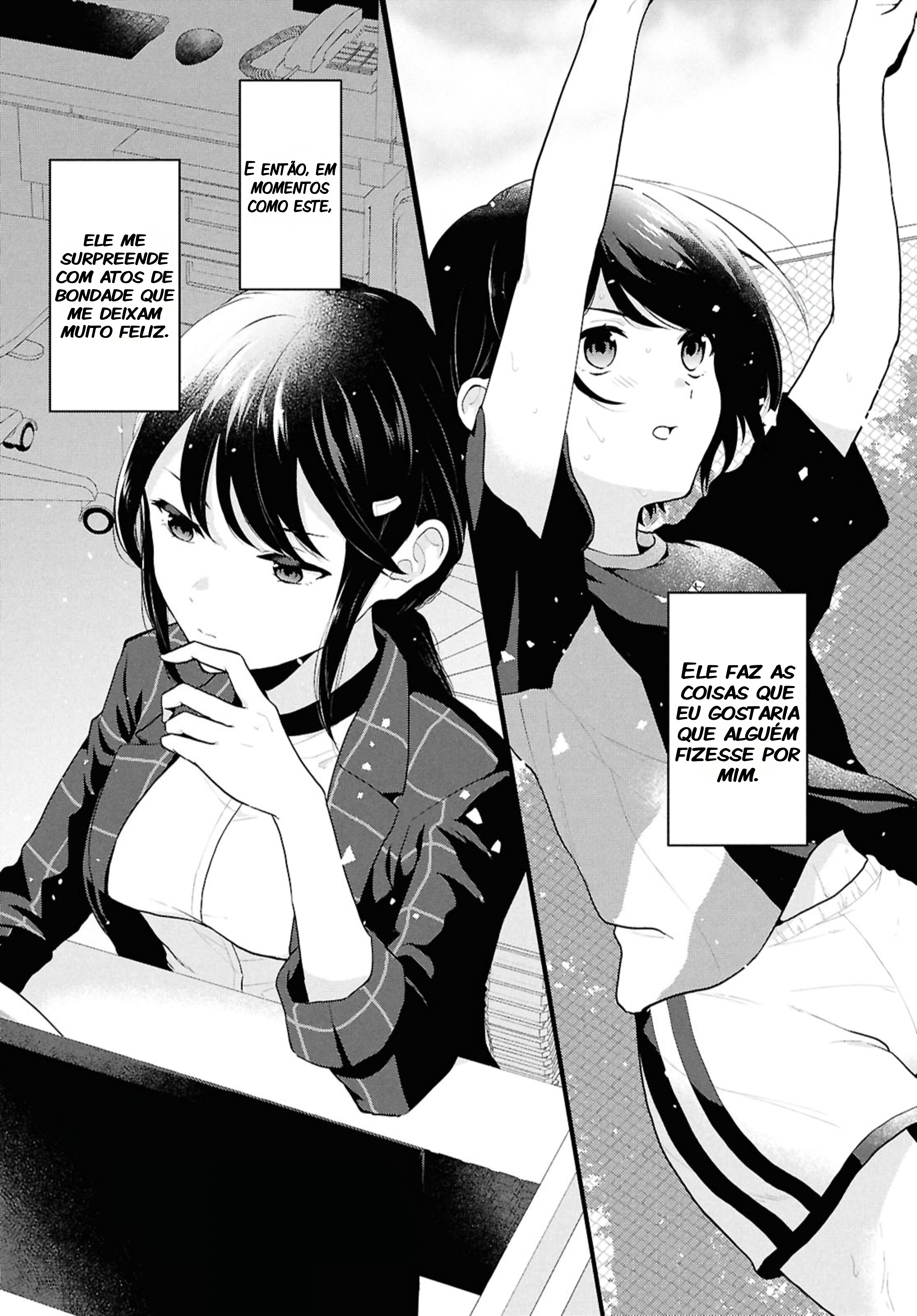 Danjo-hi 1:5 no Sekai demo Futsuu ni Ikirareru to Omotta? ~Gekiomoi Kanjou na Kanojo-tachi ga Mujikaku Danshi ni Honrou Saretara~ Vol. 1 Ch. 1 第44页
