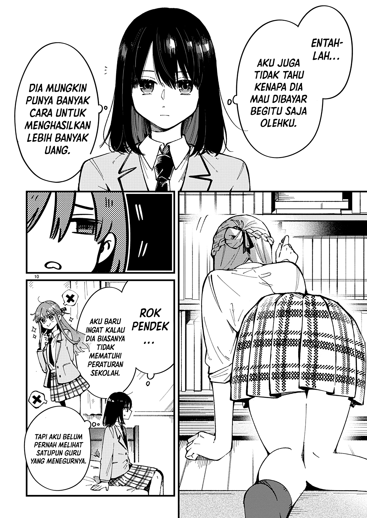 Shuu ni Ichido Classmate wo Kau Hanashi: Futari no Jikan, Iiwake no 5000-en Ternyata Nilai Sendai-san Tidak lebih dari 5000 Yen 第11页