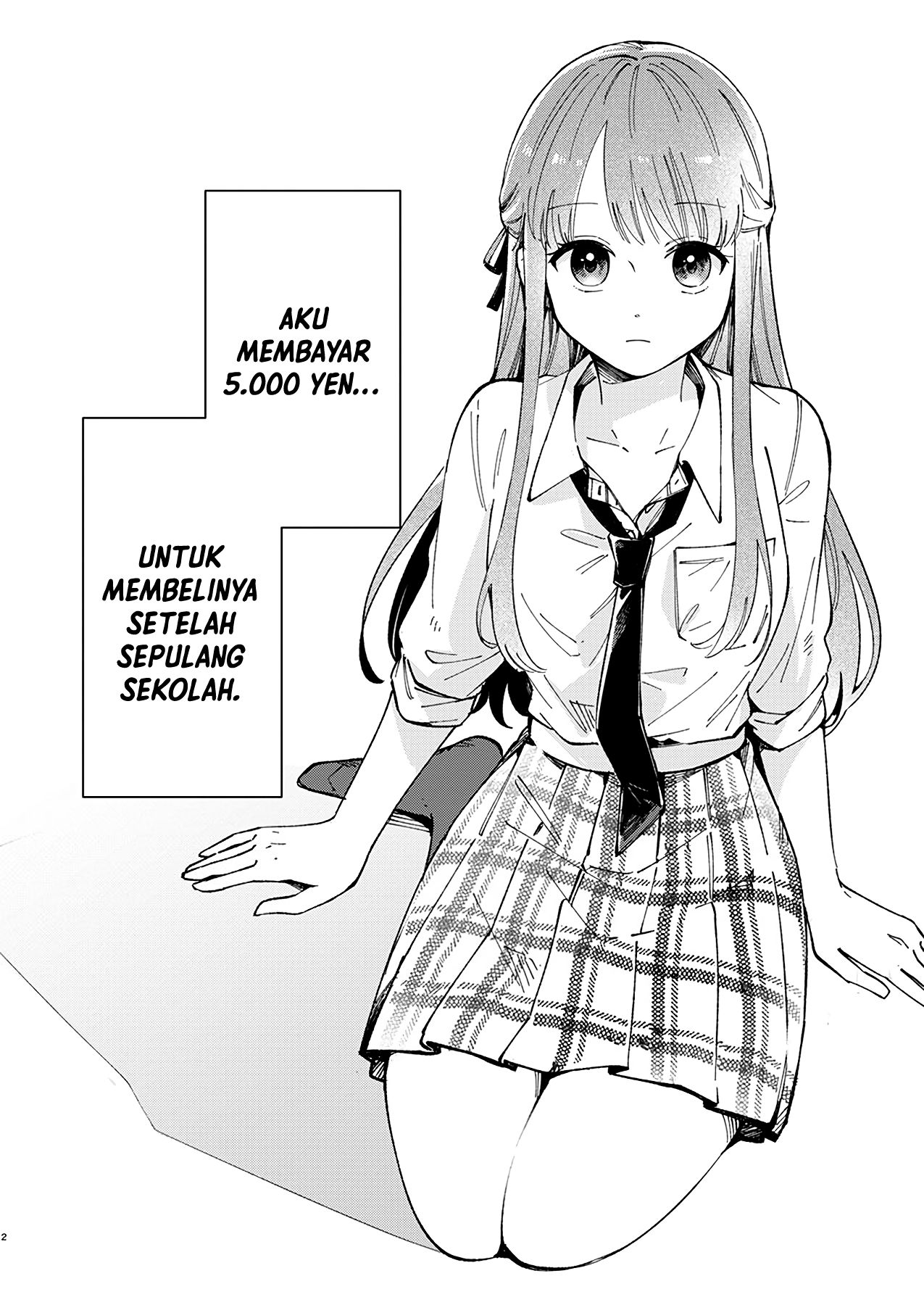 Shuu ni Ichido Classmate wo Kau Hanashi: Futari no Jikan, Iiwake no 5000-en Ternyata Nilai Sendai-san Tidak lebih dari 5000 Yen 第3页