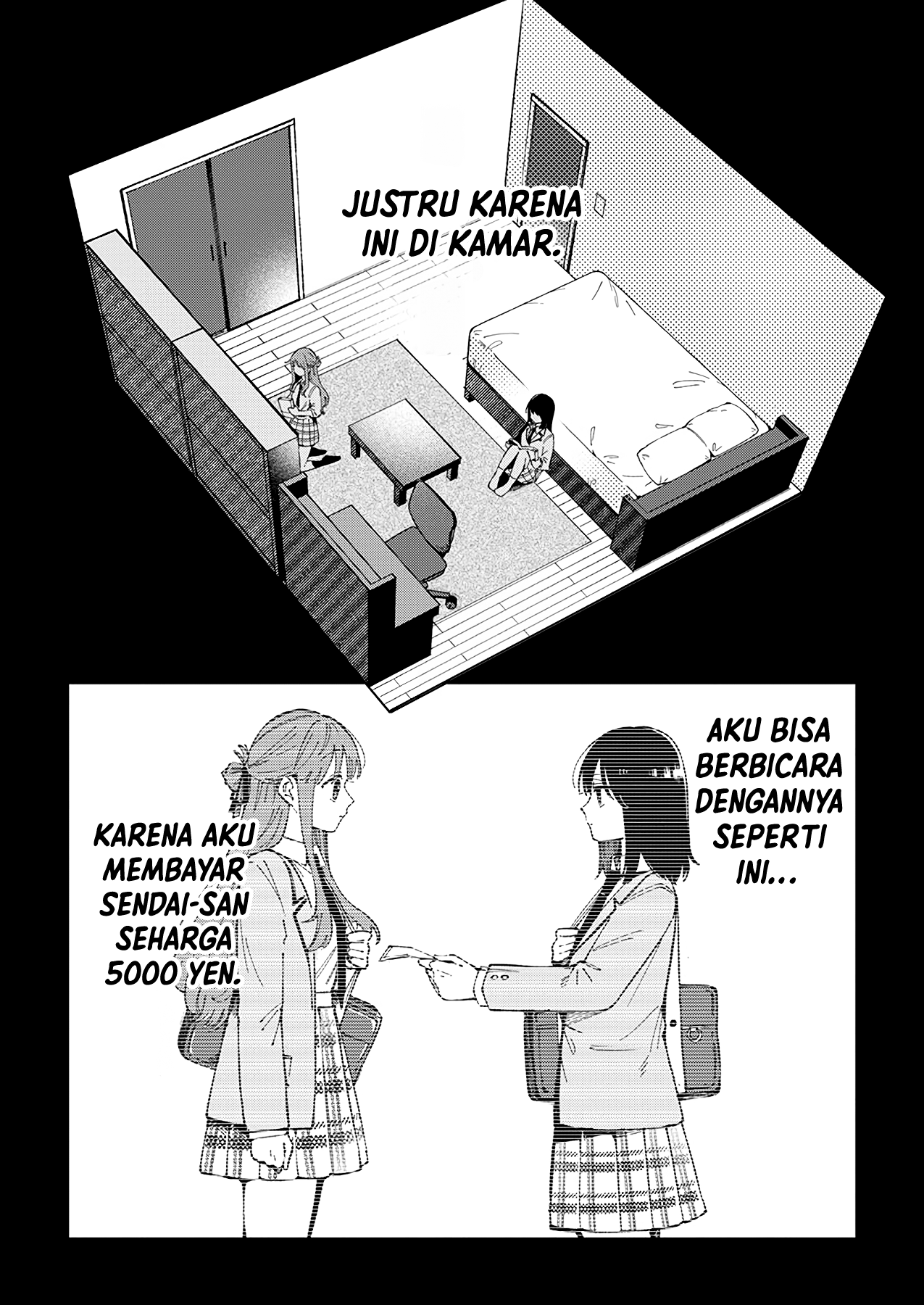 Shuu ni Ichido Classmate wo Kau Hanashi: Futari no Jikan, Iiwake no 5000-en Ternyata Nilai Sendai-san Tidak lebih dari 5000 Yen 第10页