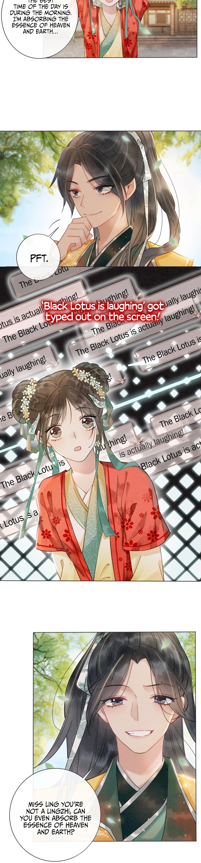 The Girl of the Black Lotus Pants with big red flowers 第12页
