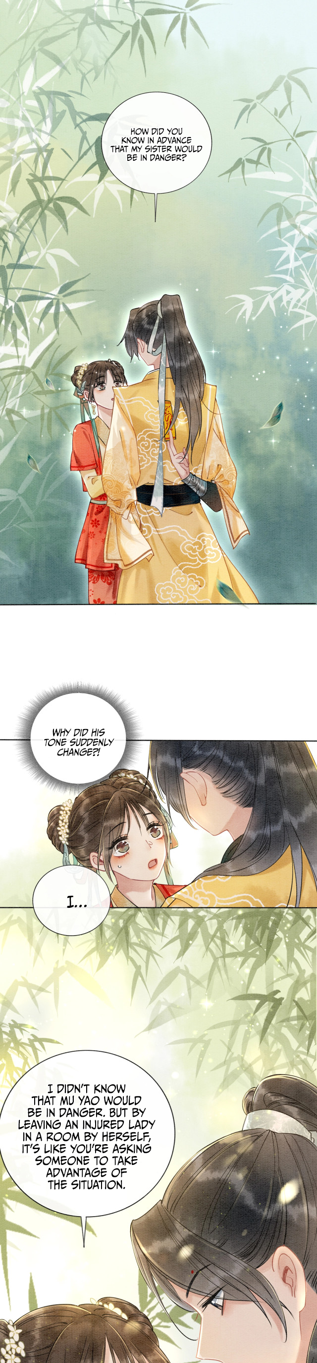 The Girl of the Black Lotus Pants with big red flowers 第14页