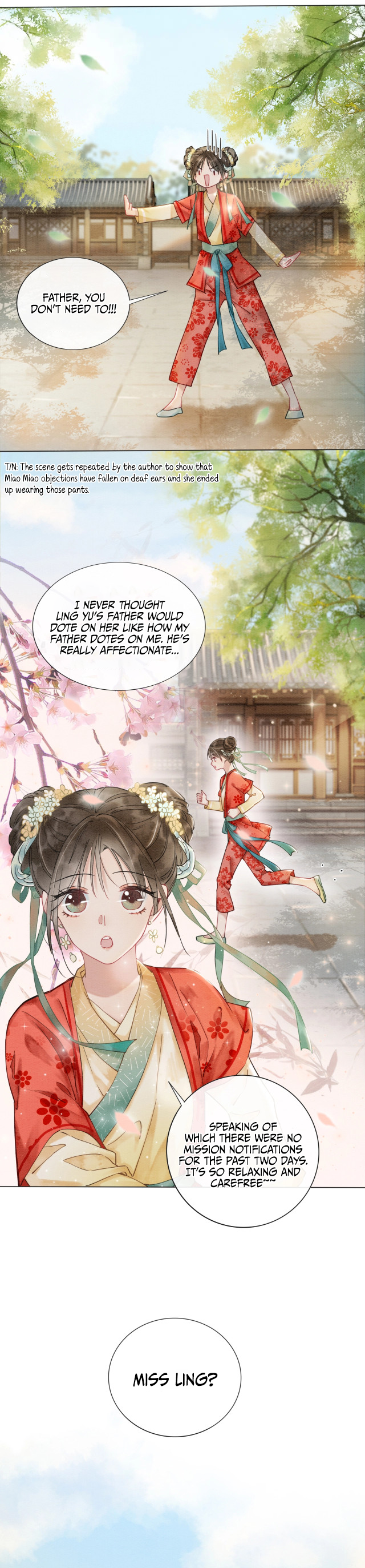 The Girl of the Black Lotus Pants with big red flowers 第10页