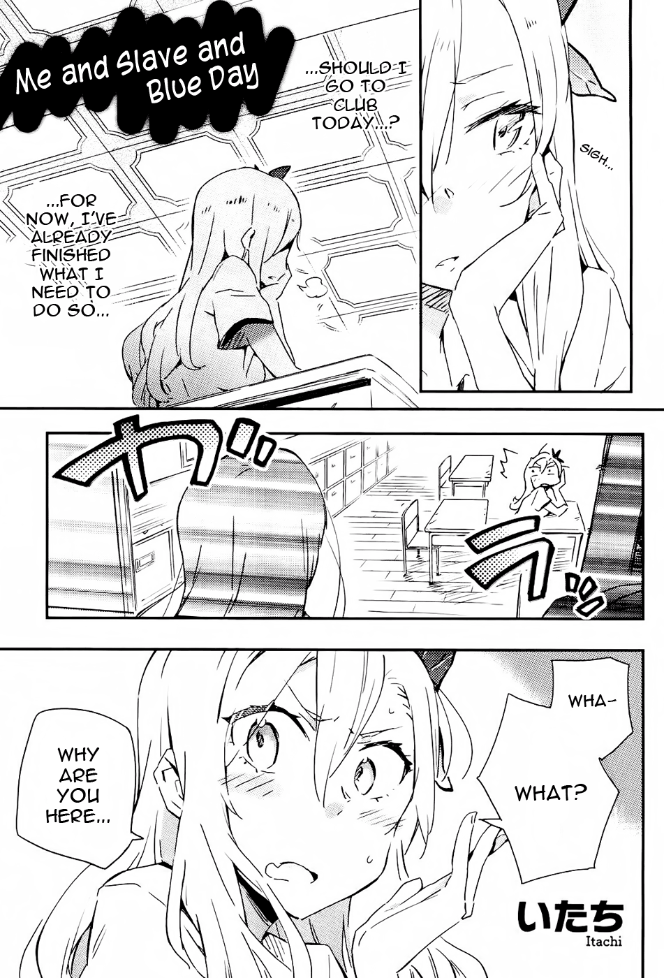 Boku wa Tomodachi ga Sukunai - Koushiki Anthology Comic Me and Slave and Blue Day 第11页
