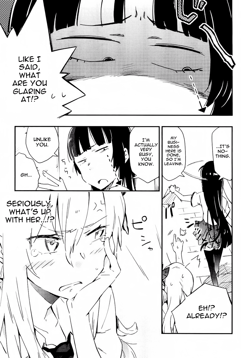 Boku wa Tomodachi ga Sukunai - Koushiki Anthology Comic Me and Slave and Blue Day 第15页