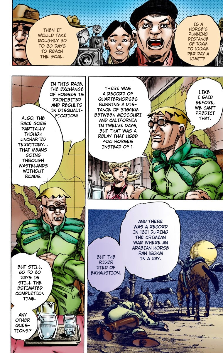 JoJo no Kimyou na Bouken: Steel Ball Run(Official Colored) The Steel Ball Run Press Conference 第33页