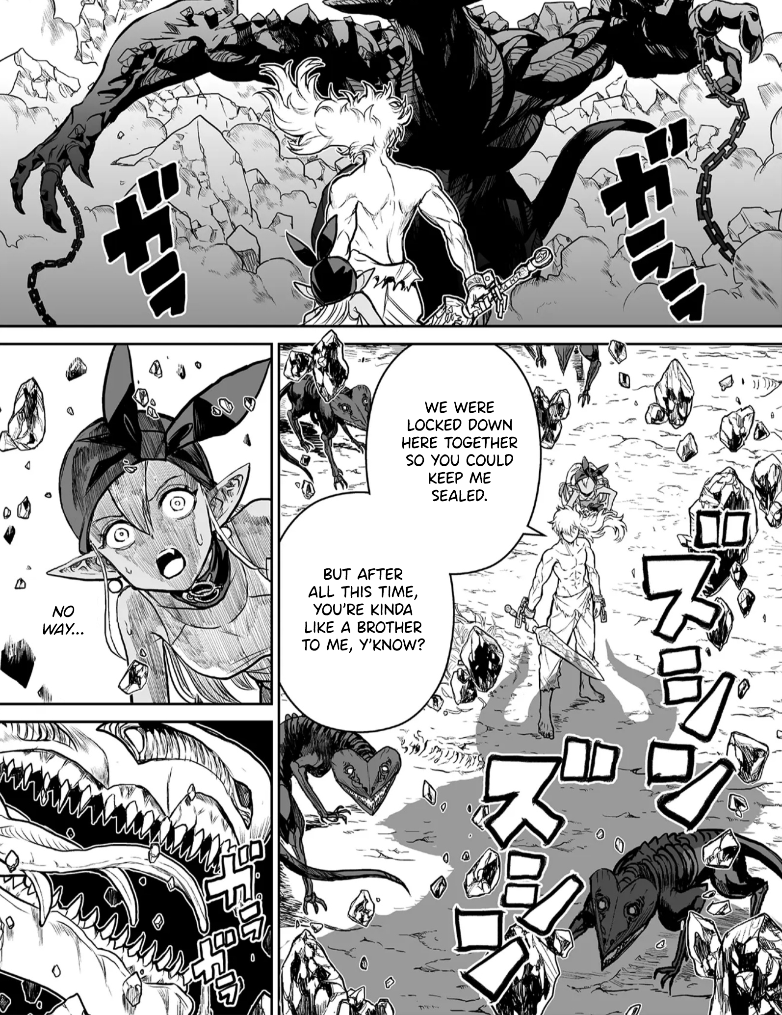 Abandoned: Tsuyosugite Buki ga Kowareru Yuusha to Buki Shokunin no Elf Unneeded 第37页
