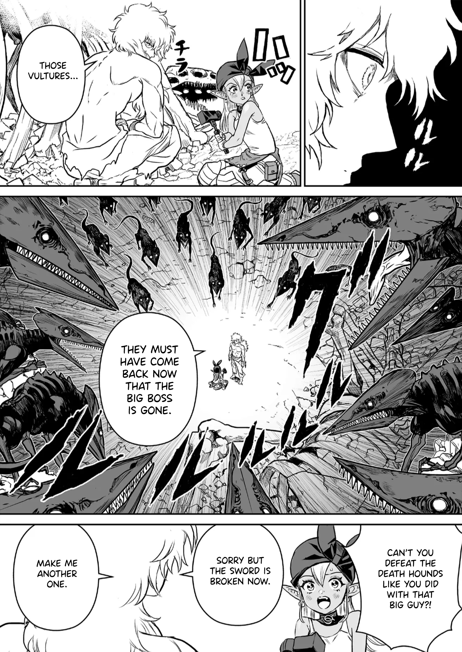 Abandoned: Tsuyosugite Buki ga Kowareru Yuusha to Buki Shokunin no Elf Unneeded 第50页