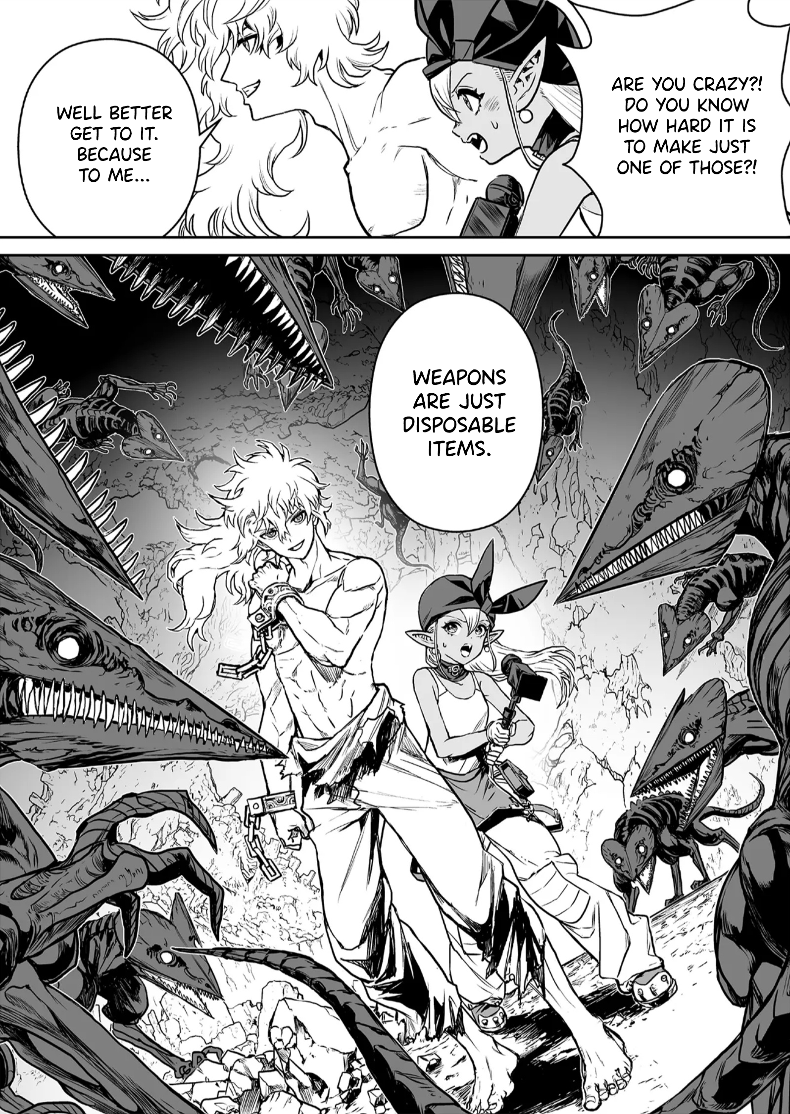 Abandoned: Tsuyosugite Buki ga Kowareru Yuusha to Buki Shokunin no Elf Unneeded 第51页