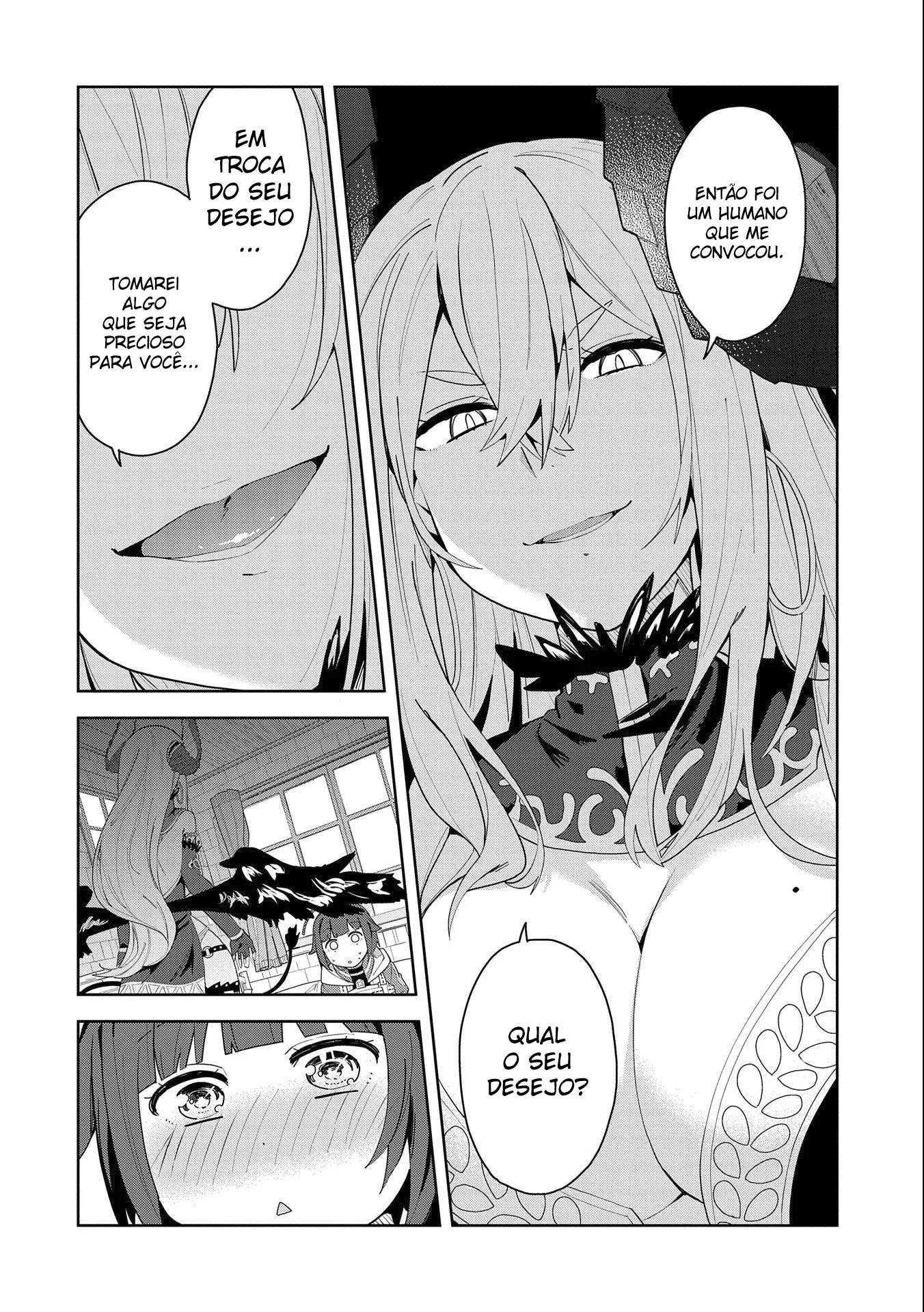 Negai o Kanaete Moraou to Akuma o Shoukan Shitakedo, Kawaikattanode Kekkonshimashita: Akuma no Niidzuma Vol. 1 Ch. 1 第4页