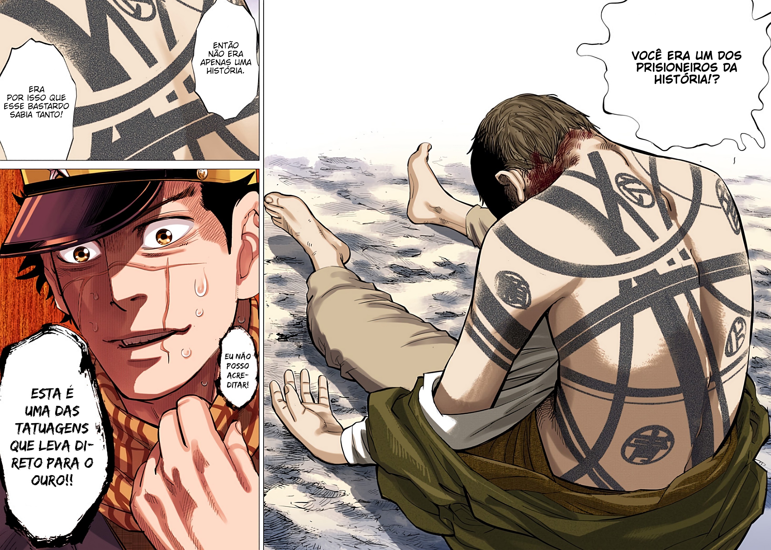 Golden Kamuy (Official Colored) Sugimoto, o imortal 第34页