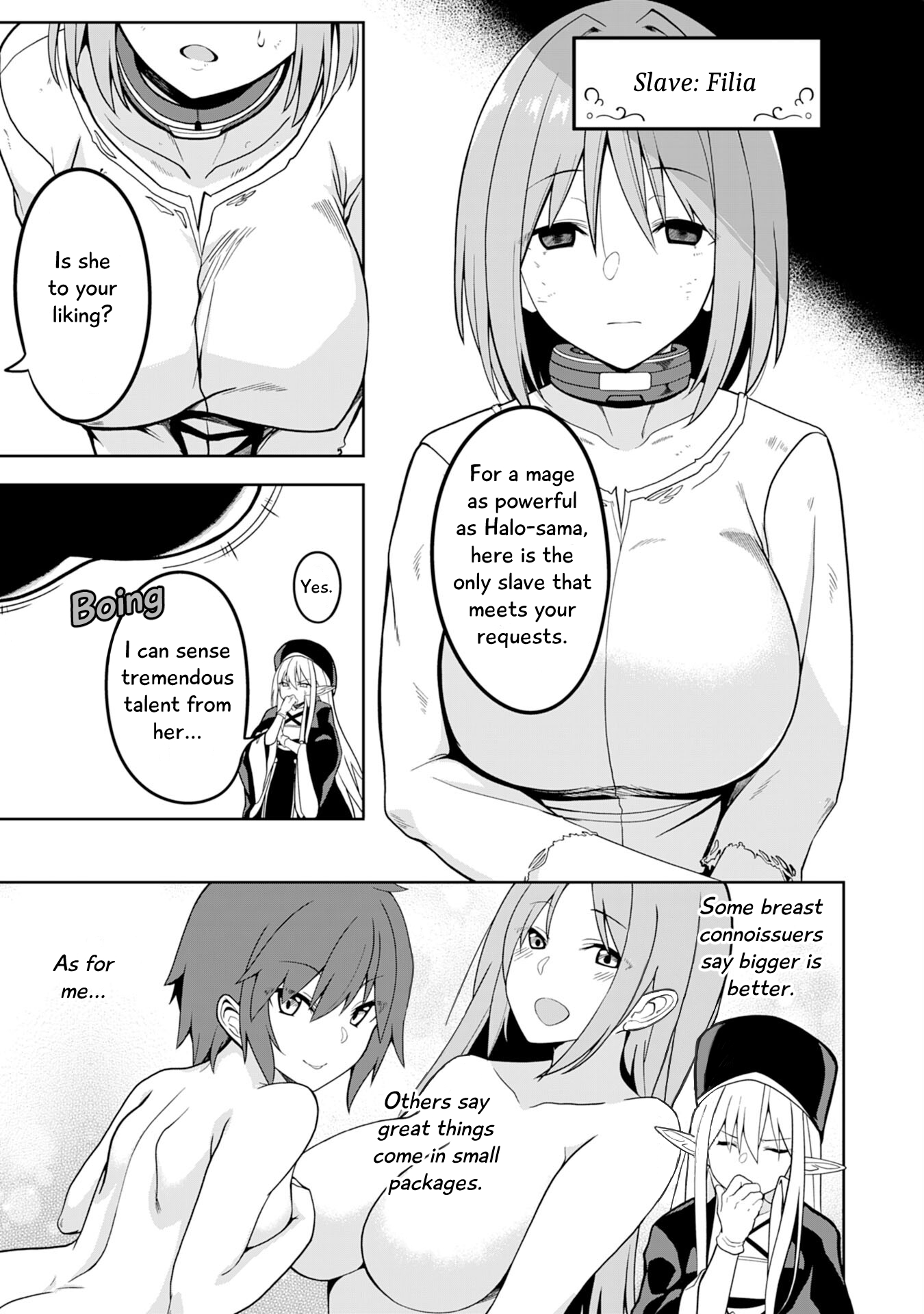 Eroi Koto Suru Tame ni Kyonyuu Bishoujo Dorei wo Katta Hazu ga, Oshishou-sama to Shitawa Rete Omotta Toori ni Ikanaku Naru Hanashi The Magician and the Slave 第9页