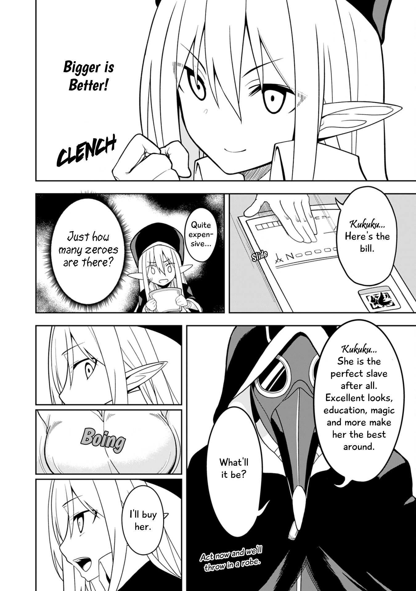 Eroi Koto Suru Tame ni Kyonyuu Bishoujo Dorei wo Katta Hazu ga, Oshishou-sama to Shitawa Rete Omotta Toori ni Ikanaku Naru Hanashi The Magician and the Slave 第10页