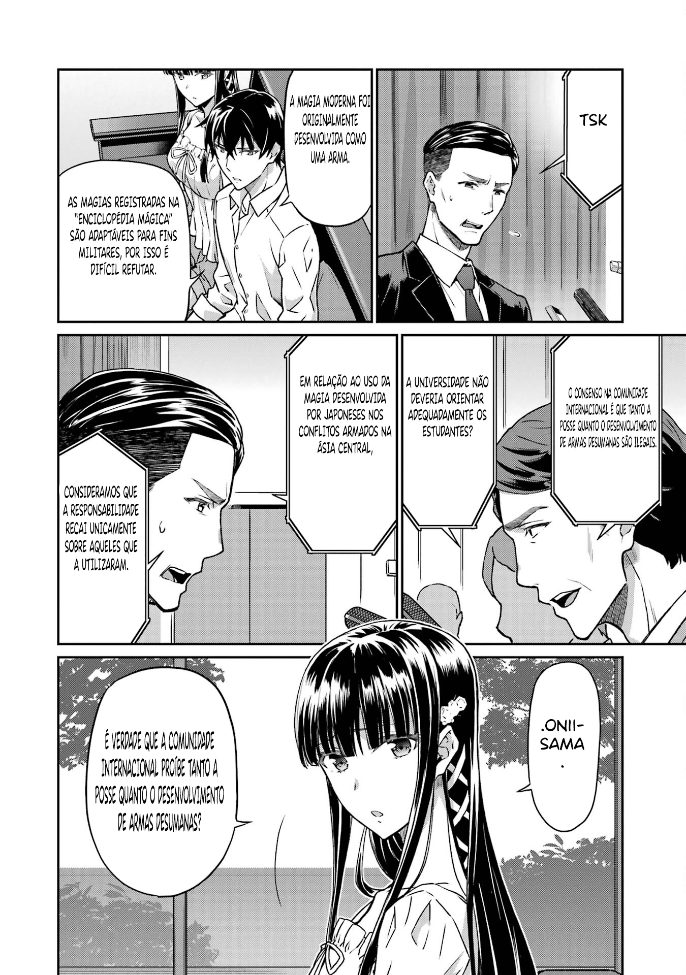 Mahouka Koukou no Rettousei - Koritsu-hen Mina aérea ativa 第10页