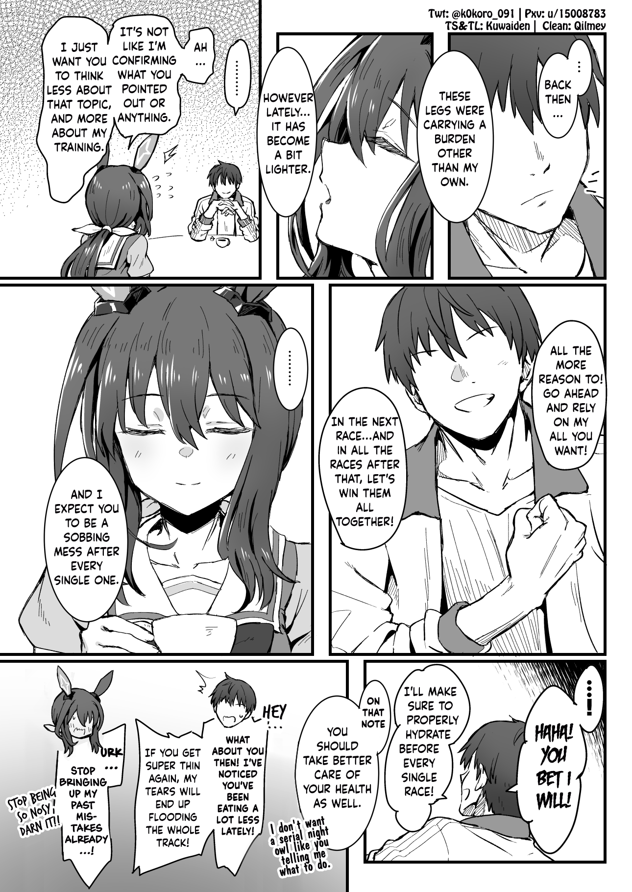 Uma Musume Pretty Derby - Admire Vega is Suki (Doujinshi) Admire Vega and Her Assigned Trainer 第9页