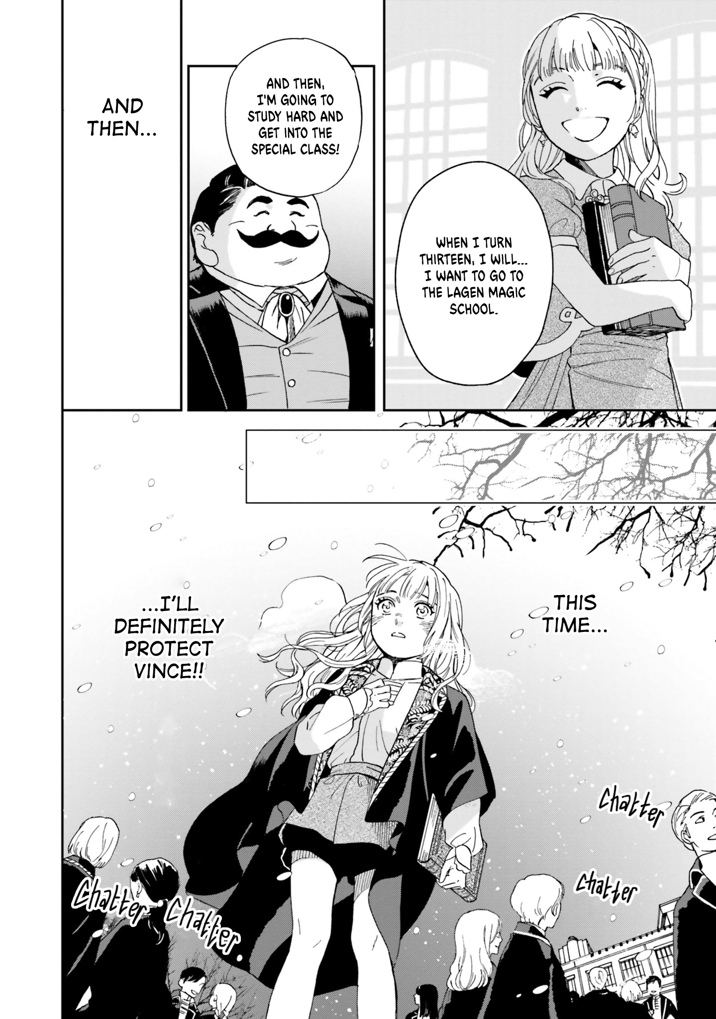 Shinimodori no Mahou Gakkou Seikatsu o, Moto Koibito to Prologue kara (※Tadashi Koukando wa Zero) The Second Entrance Ceremony 第37页