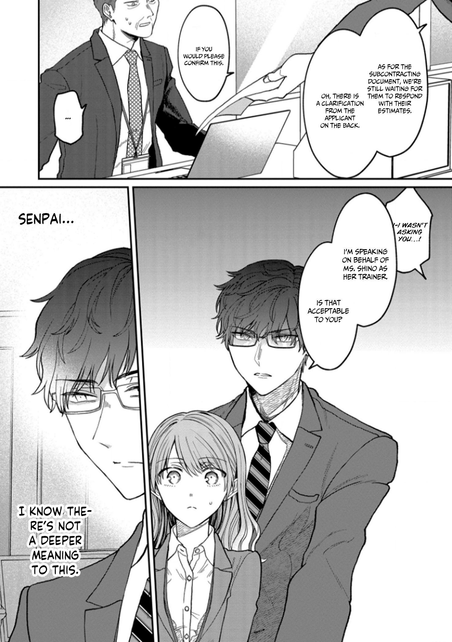 Kuuki ga "Yomeru" Shinnyuu Shain to Buaisou na Senpai Vol. 1 Ch. 3 第4页