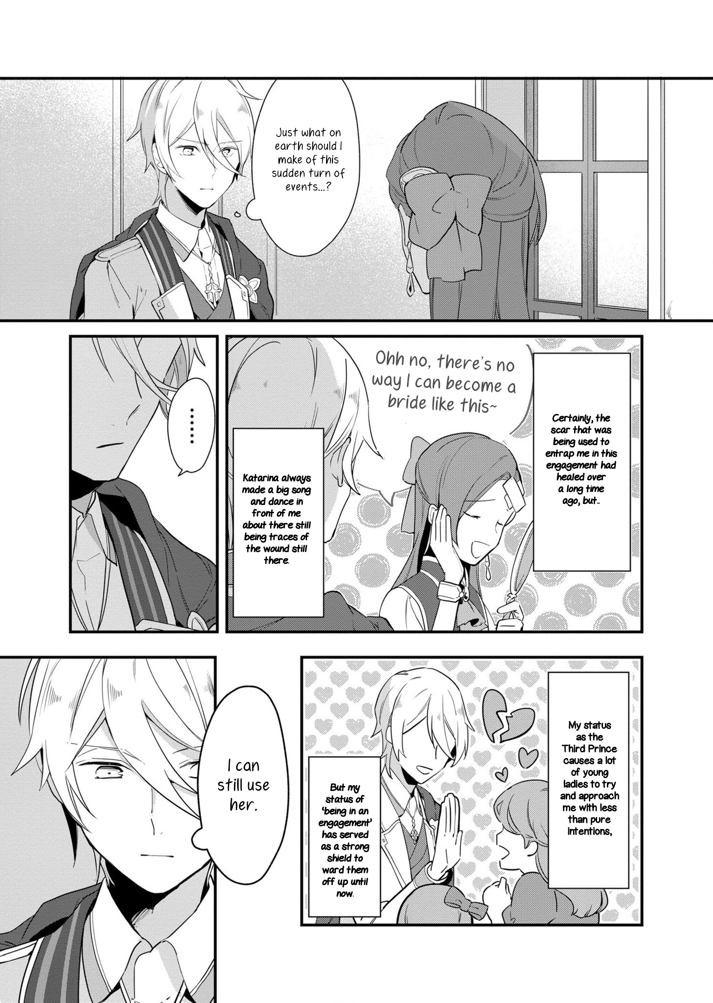 Otome Game no Hametsu Flag shika nai Akuyaku Reijou ni Tensei shite shimatta... Zettai Zetsumei! Hametsu Sunzen Hen Aiming for a Broken Engagement 第9页