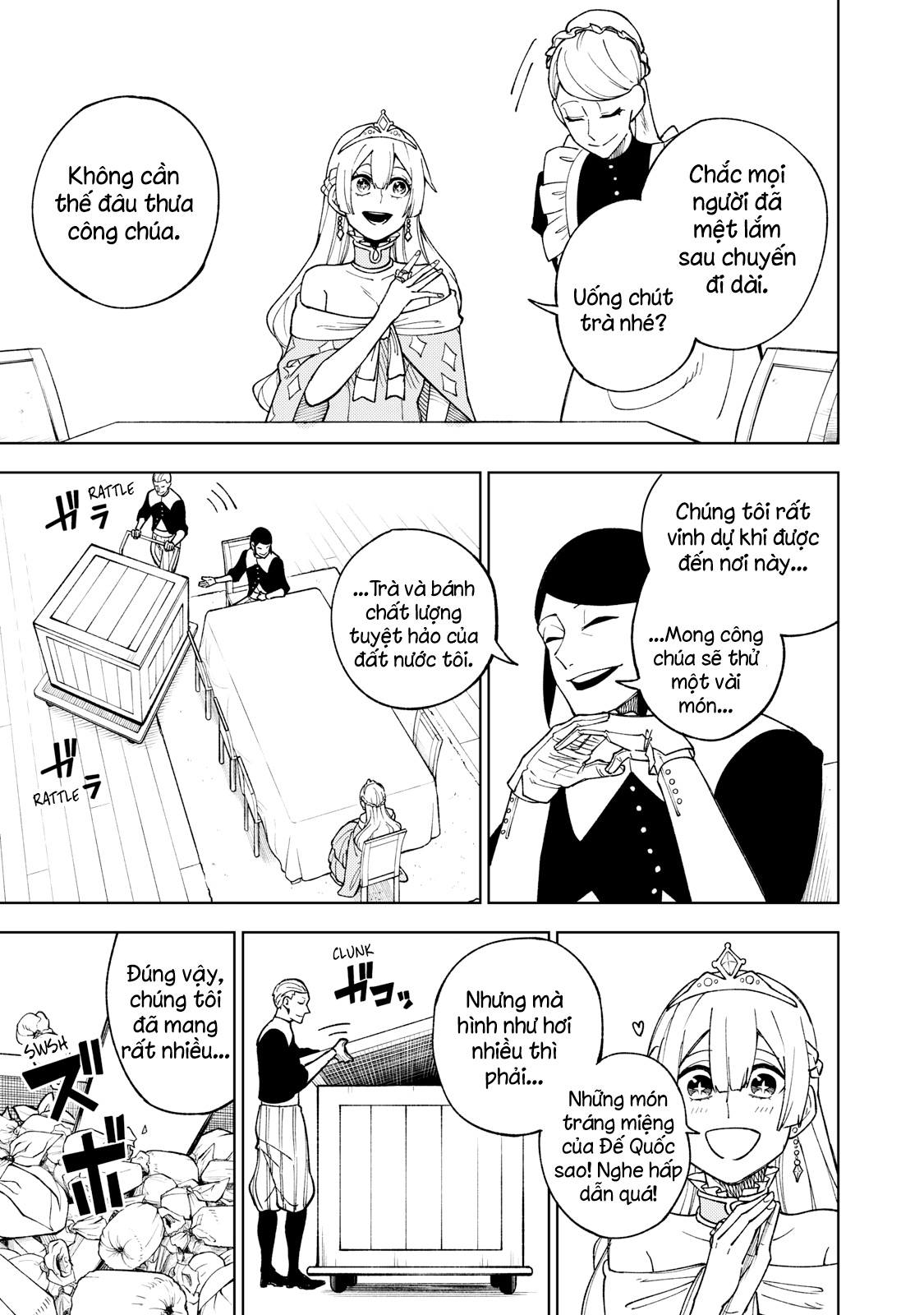 S-Rank Party Kara Kaikosareta "Jugushi" ~"Noroi no Item" Shika Tsukuremasen ga, Sono Seinou wa Artifact-kyuu nari......!~ Hỗn Loạn Trong Lâu Đài 第19页