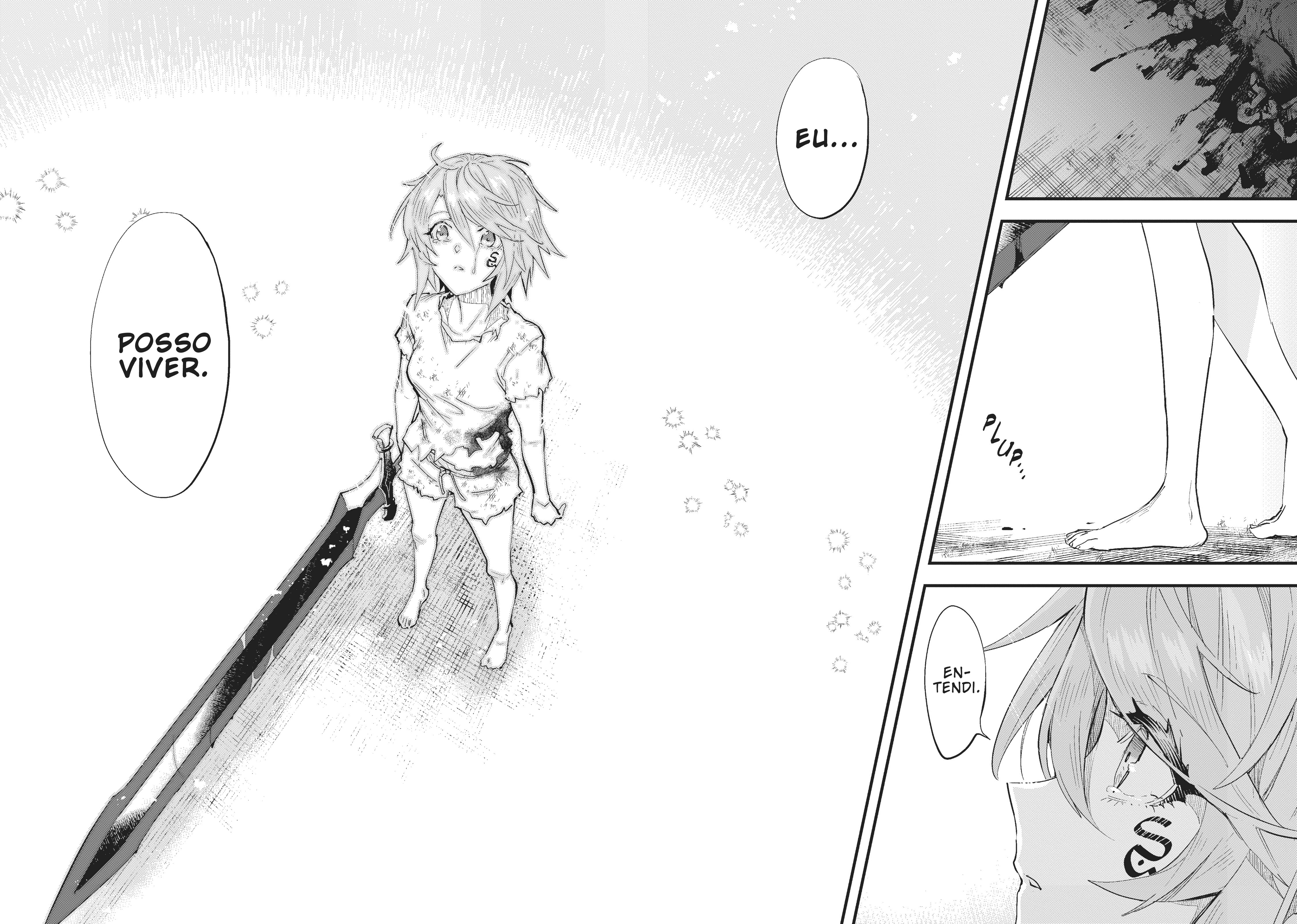 "Omae Gotoki ga Maou ni Kateru to Omouna" to Yuusha Party wo Tsuihou sareta node, Outo de Kimama ni Kurashitai the Comic Maldição Abençoada 第40页