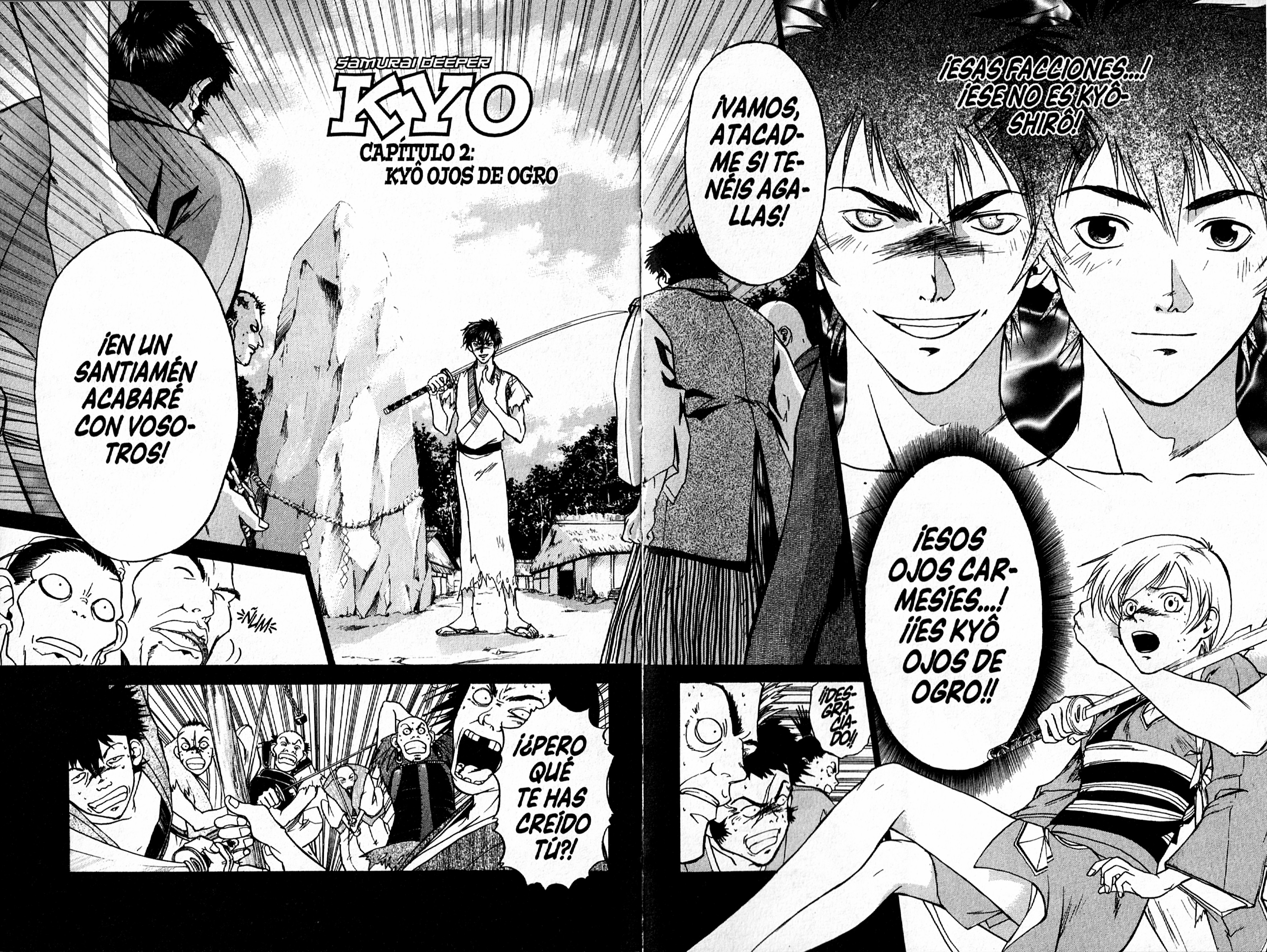 Samurai Deeper Kyo Kyô Ojos de Ogro 第2页