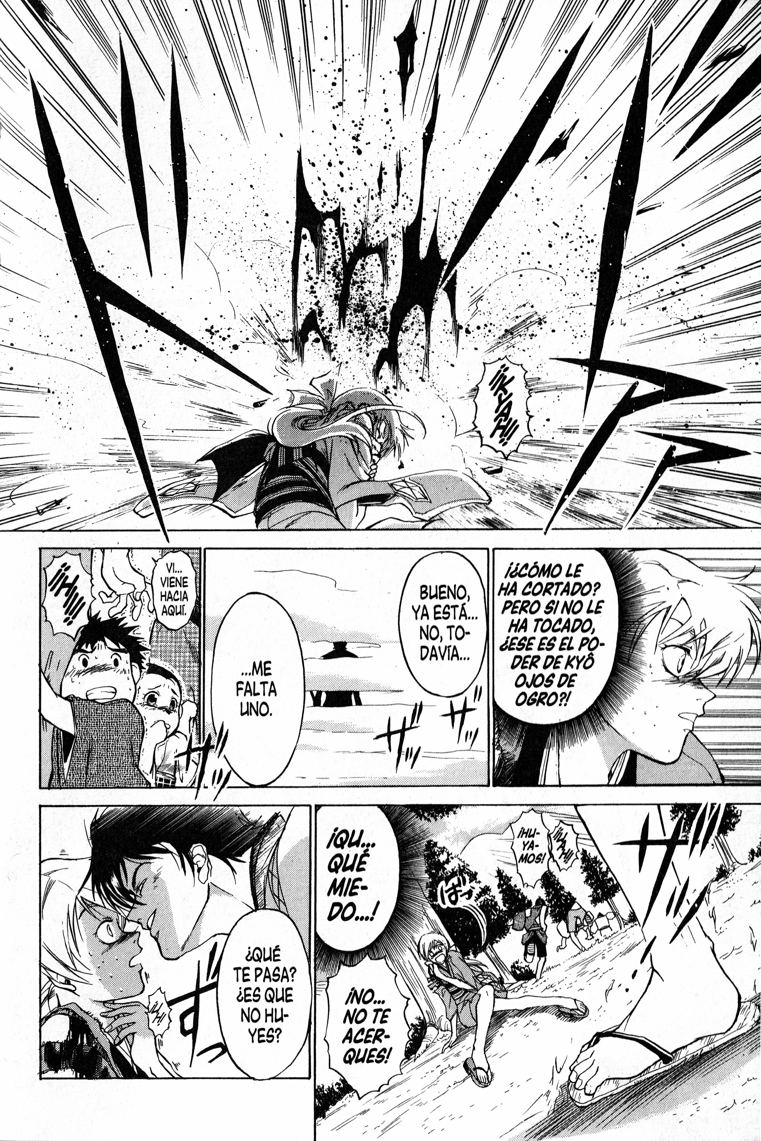 Samurai Deeper Kyo Kyô Ojos de Ogro 第22页
