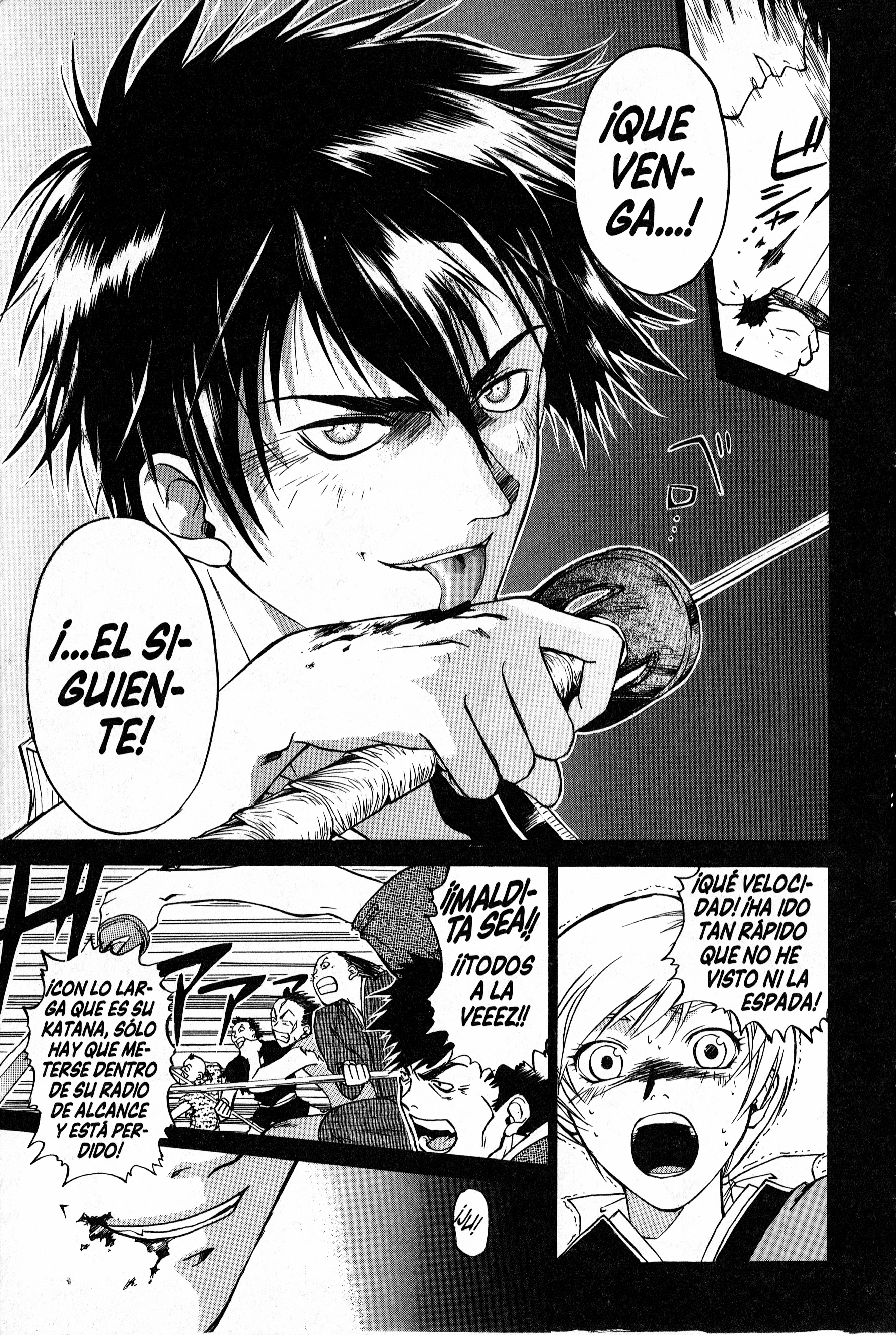 Samurai Deeper Kyo Kyô Ojos de Ogro 第4页