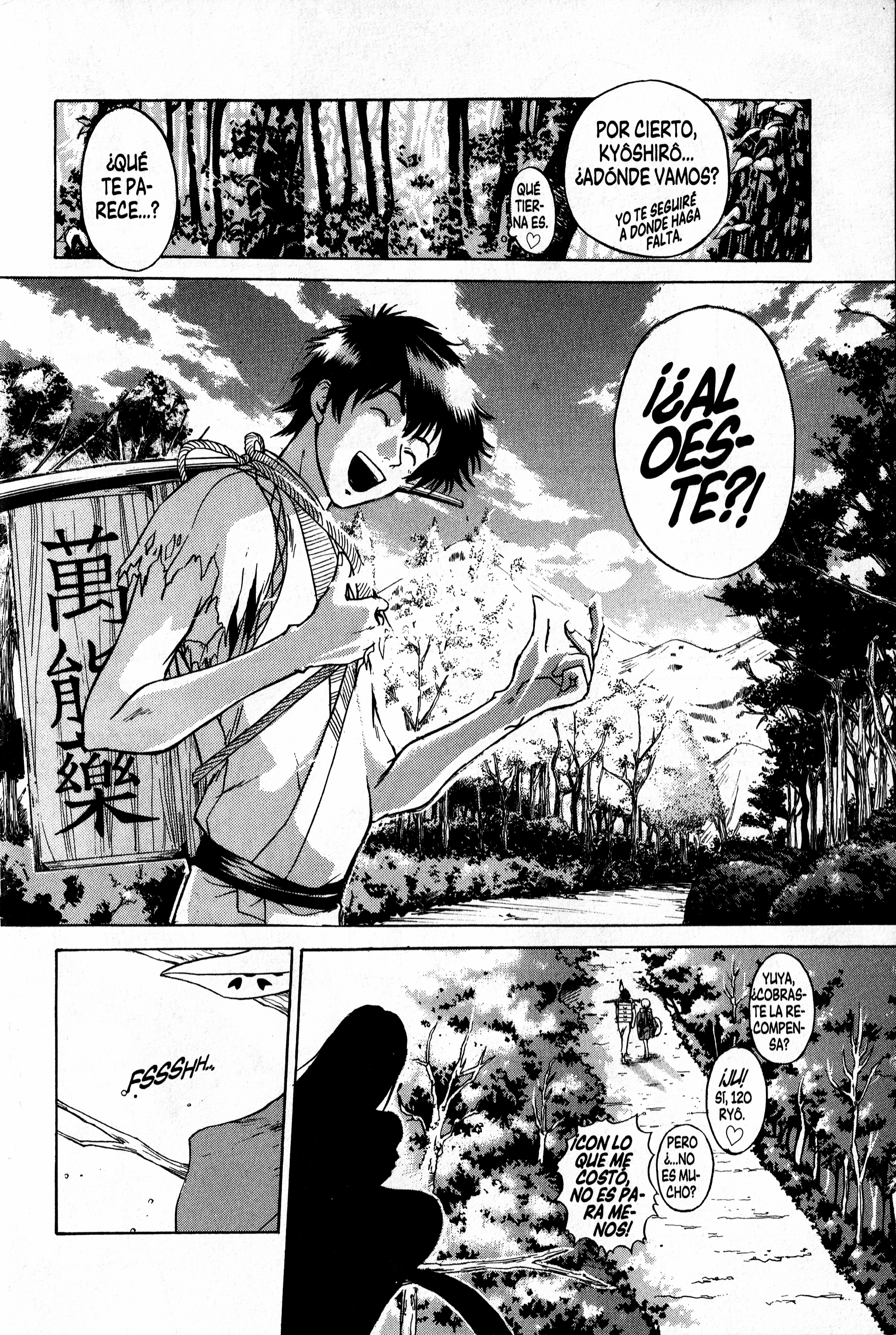 Samurai Deeper Kyo Kyô Ojos de Ogro 第42页