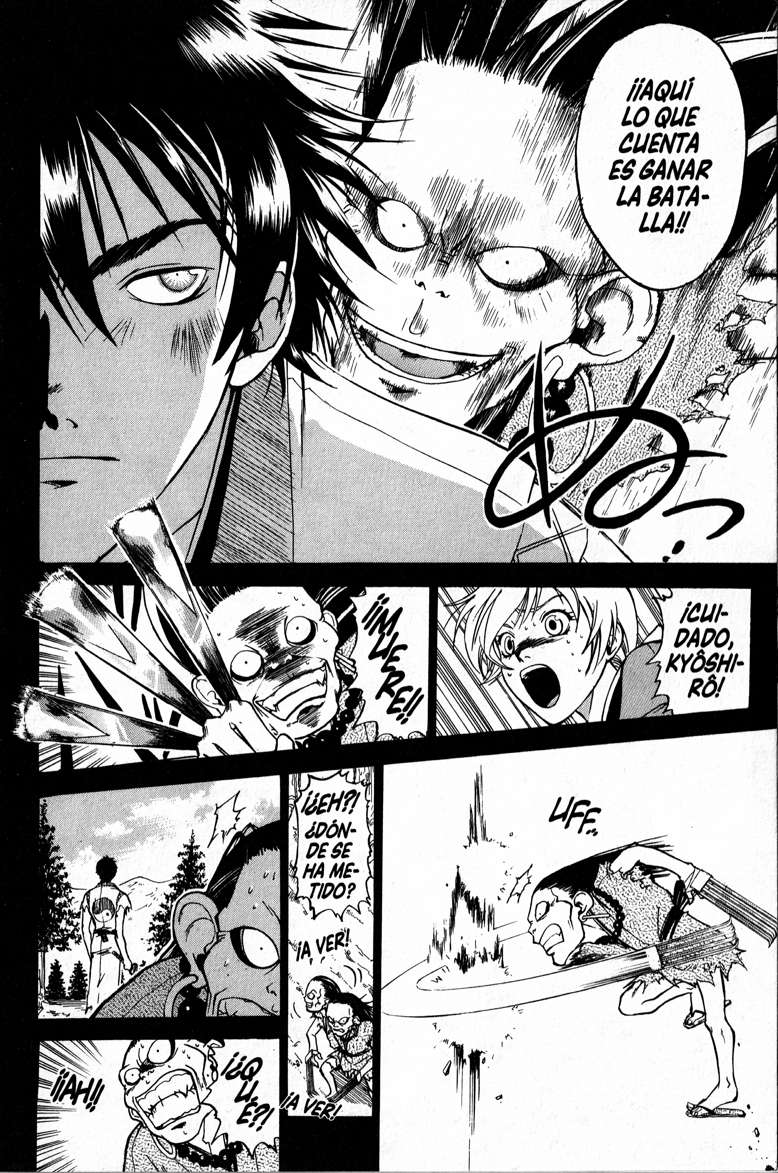 Samurai Deeper Kyo Kyô Ojos de Ogro 第8页
