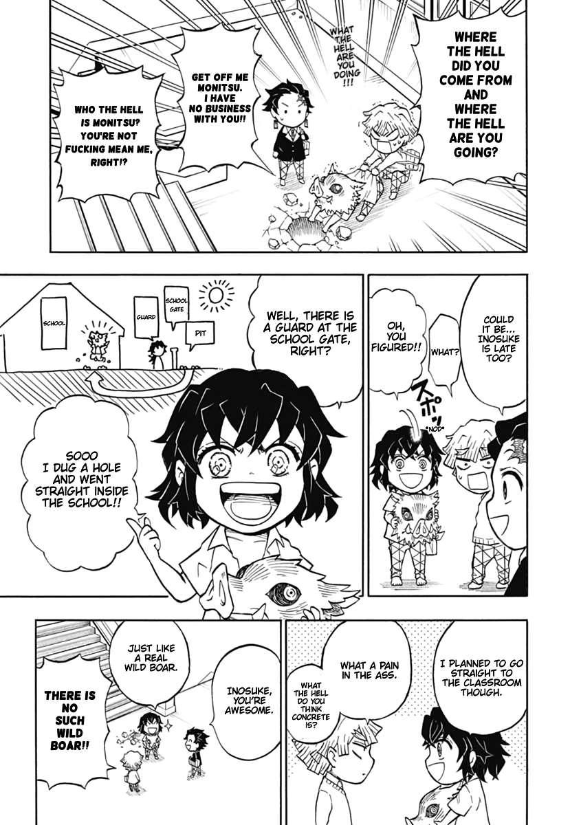 Demon Slayer: Kimetsu Academy Vol. 1 Ch. 1 第17页