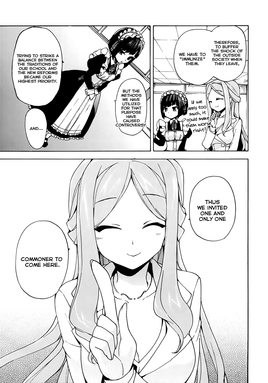 Ore ga Ojousama Gakkou ni "Shomin Sample" to shite Rachirareta Ken Welcome, Commoner 第19页