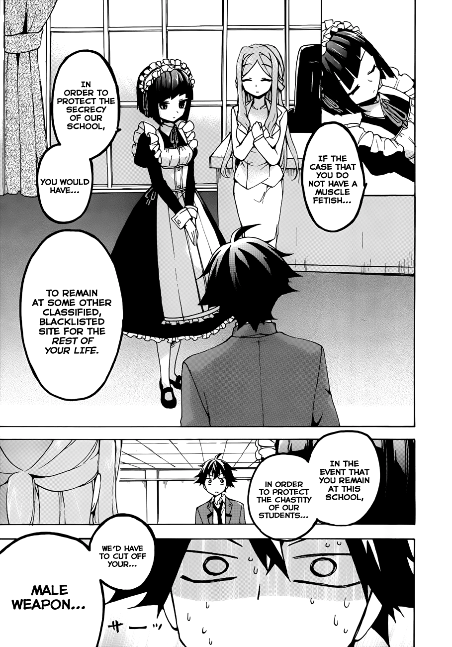 Ore ga Ojousama Gakkou ni "Shomin Sample" to shite Rachirareta Ken Welcome, Commoner 第25页