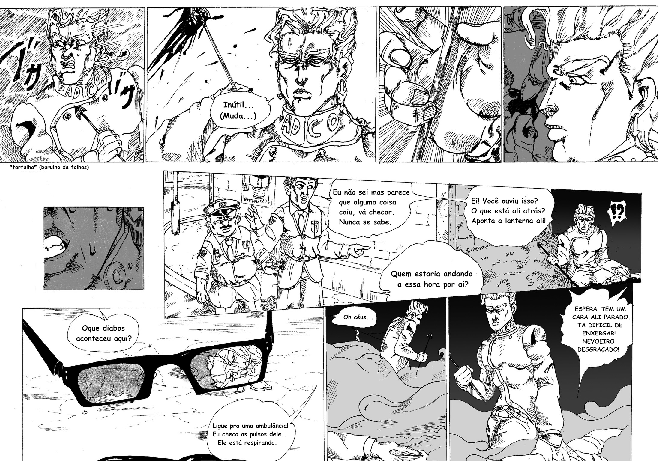 JoJo's Bizarre Adventure - Moscow Calling (Doujinshi) Prólogo 第8页