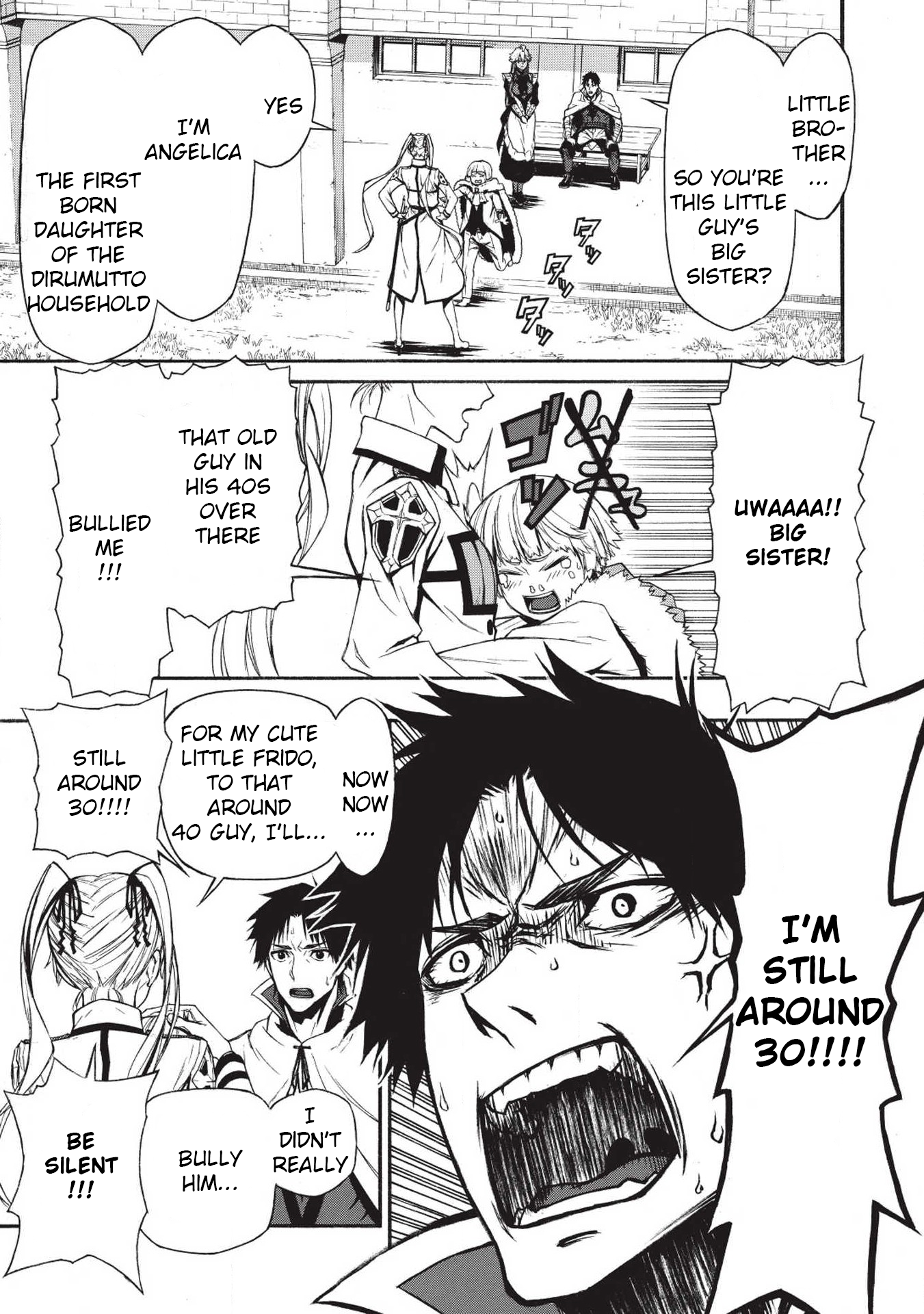 Shinmai Ossan Boukensha, Saikyou Party ni Shinu hodo Kitaerarete Muteki ni Naru. Quarrel with the Around 10 and the Around 20 第14页