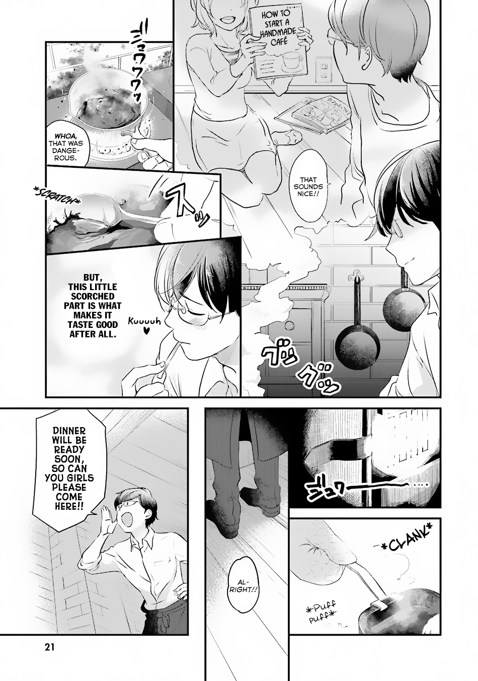 Isekai Ekisha no Kissaten Hamburger For The One Who 第21页