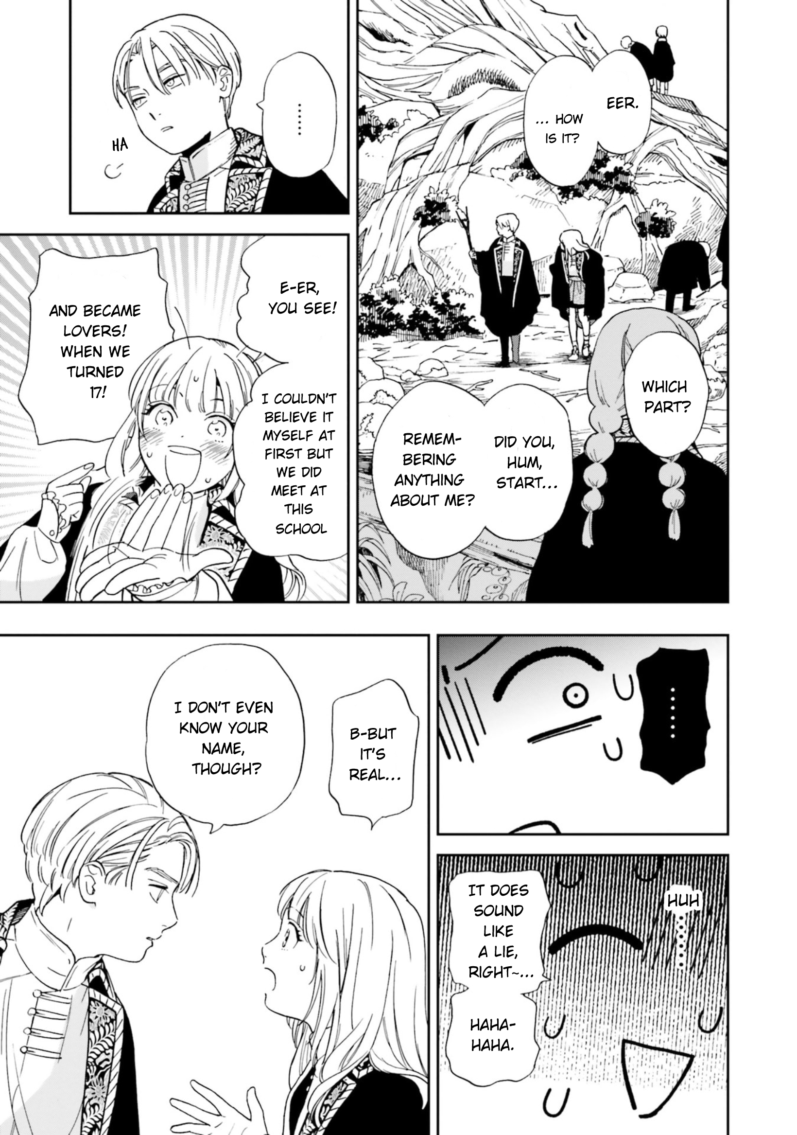 Shinimodori no Mahou Gakkou Seikatsu o, Moto Koibito to Prologue kara (※Tadashi Koukando wa Zero) A Branch from the Dragon Tree 第12页