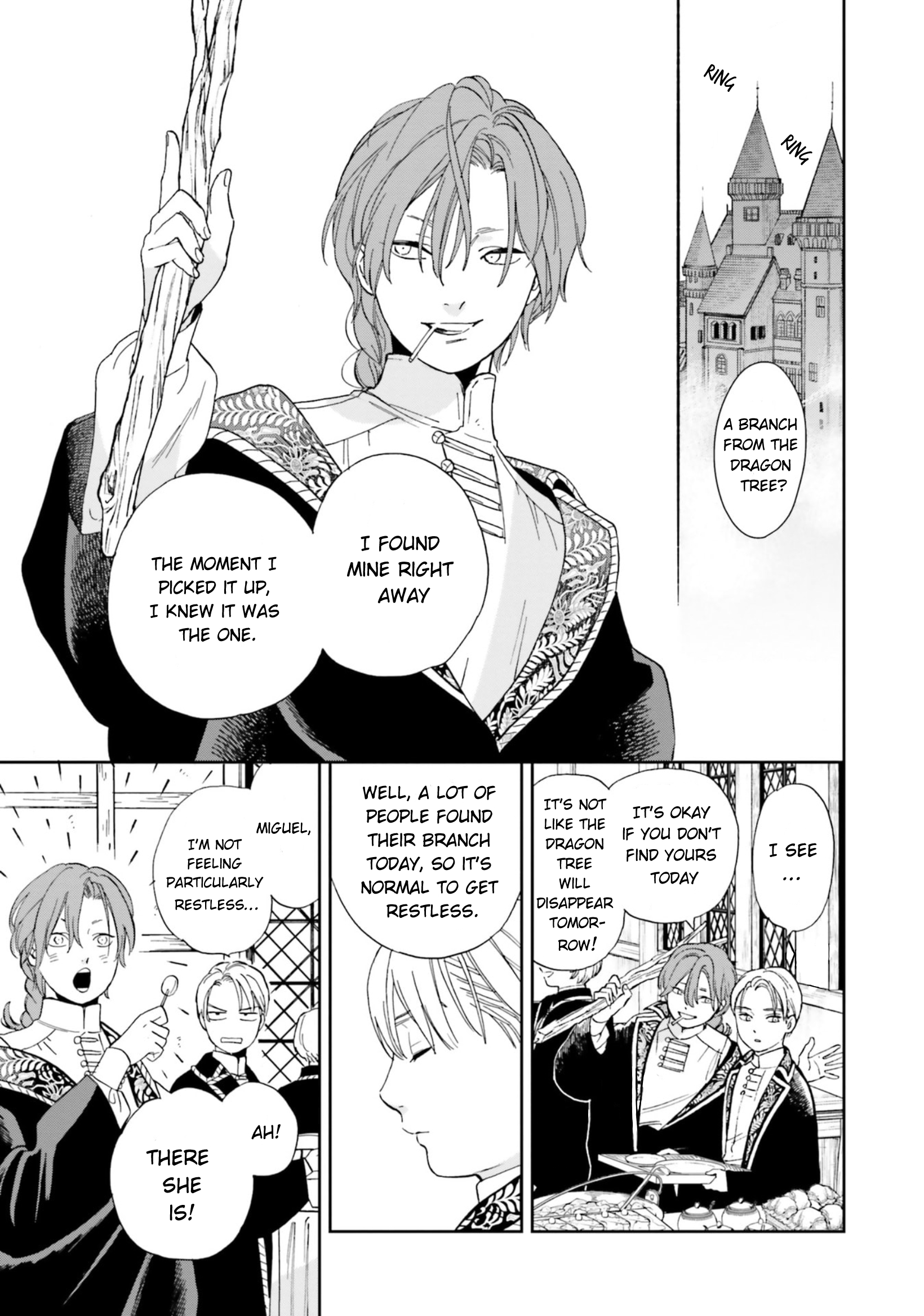Shinimodori no Mahou Gakkou Seikatsu o, Moto Koibito to Prologue kara (※Tadashi Koukando wa Zero) A Branch from the Dragon Tree 第14页
