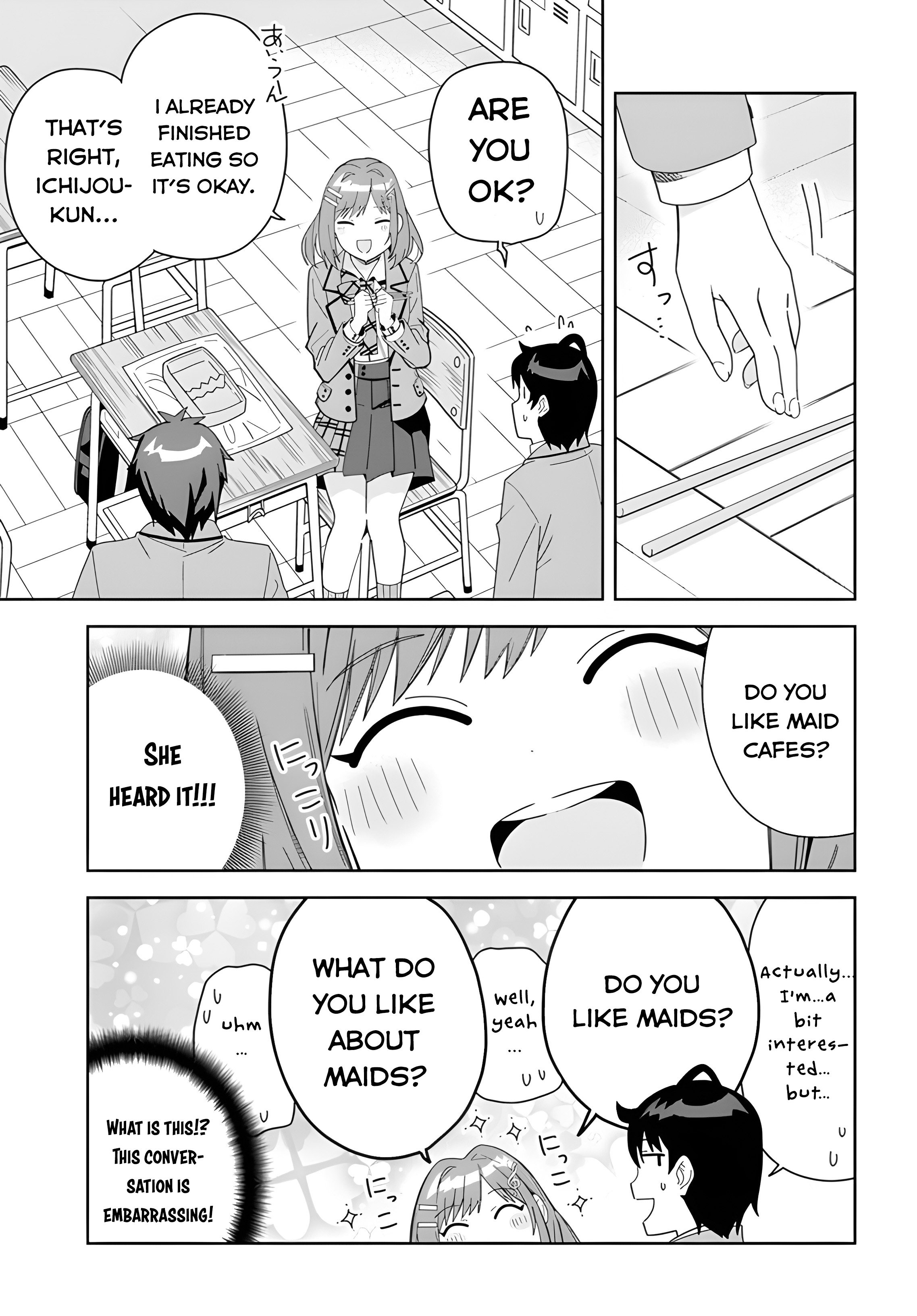 Classmate no Moto Idol ga, Tonikaku Kyodou Fushin nandesu. Special fingers 第23页